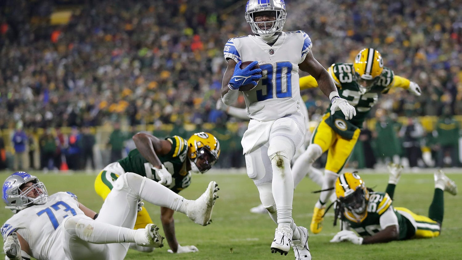 Jamaal Williams has poured all of himself into the Lions