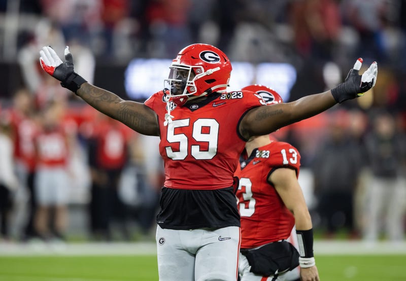 Broderick Jones at Georgia