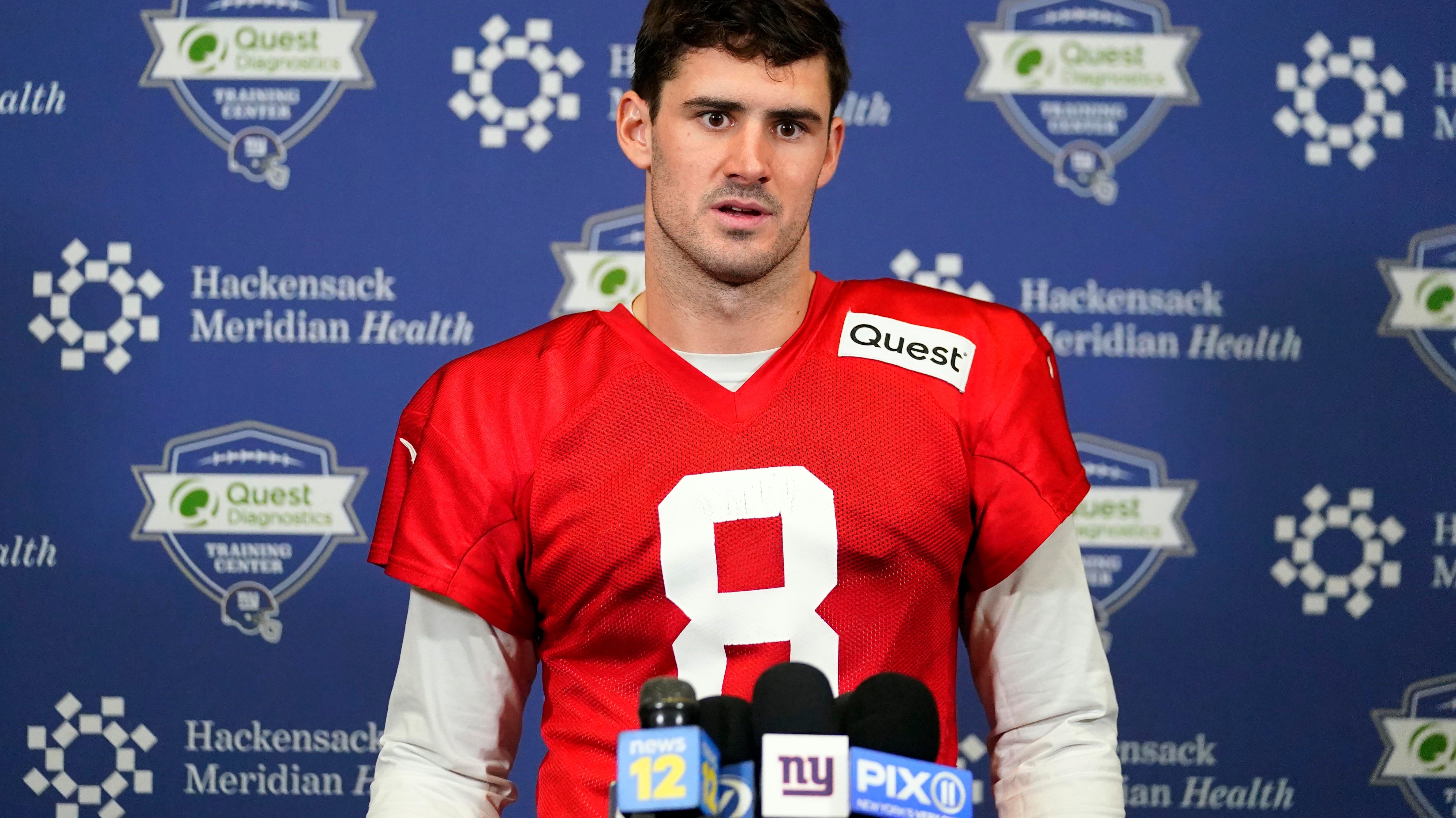Daniel Jones not fazed by preparing for his first playoff experience