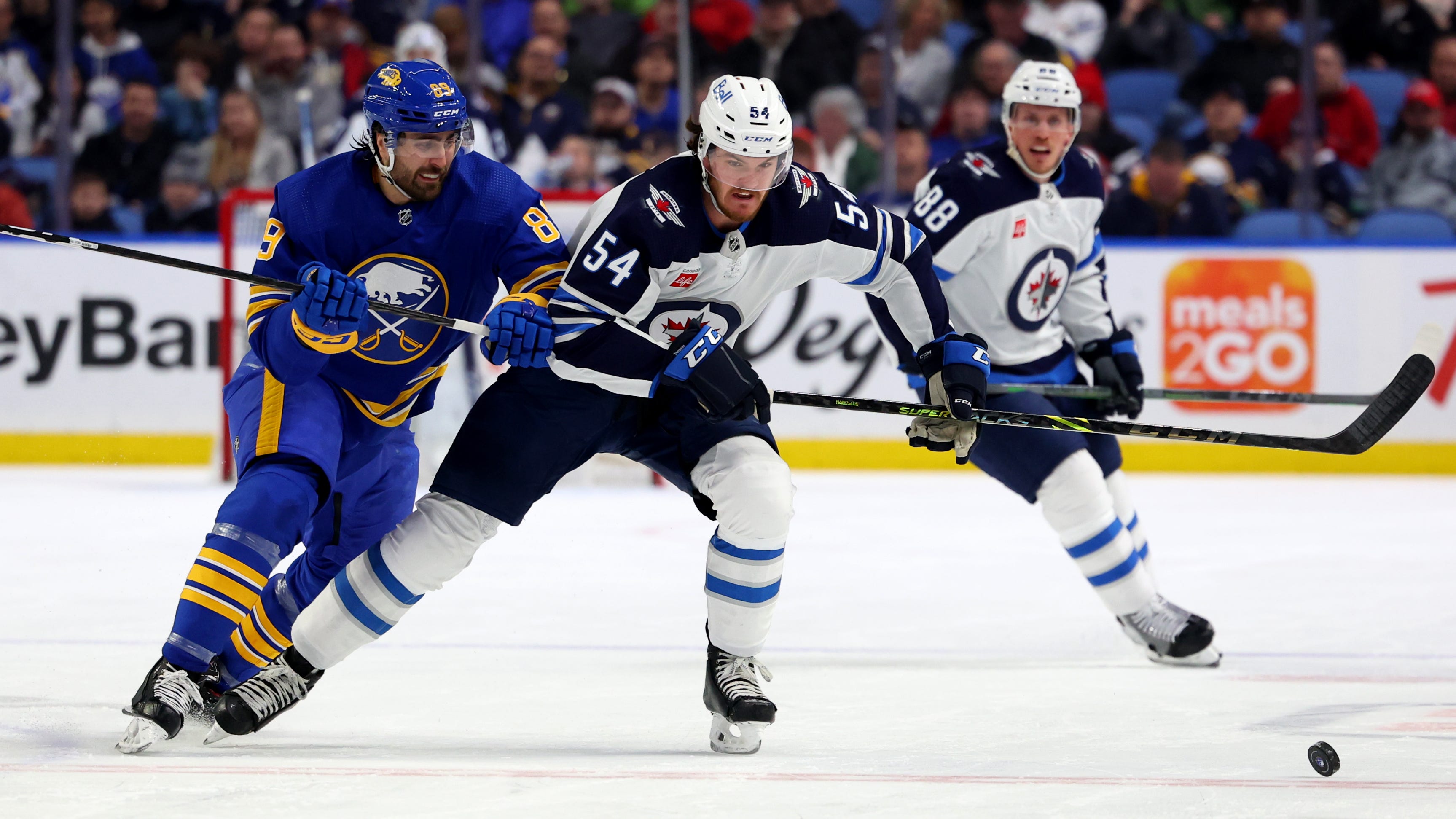 Sabres doubled up by Winnipeg to end homestand