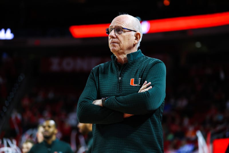 Canes Head Coach Jim Larranaga