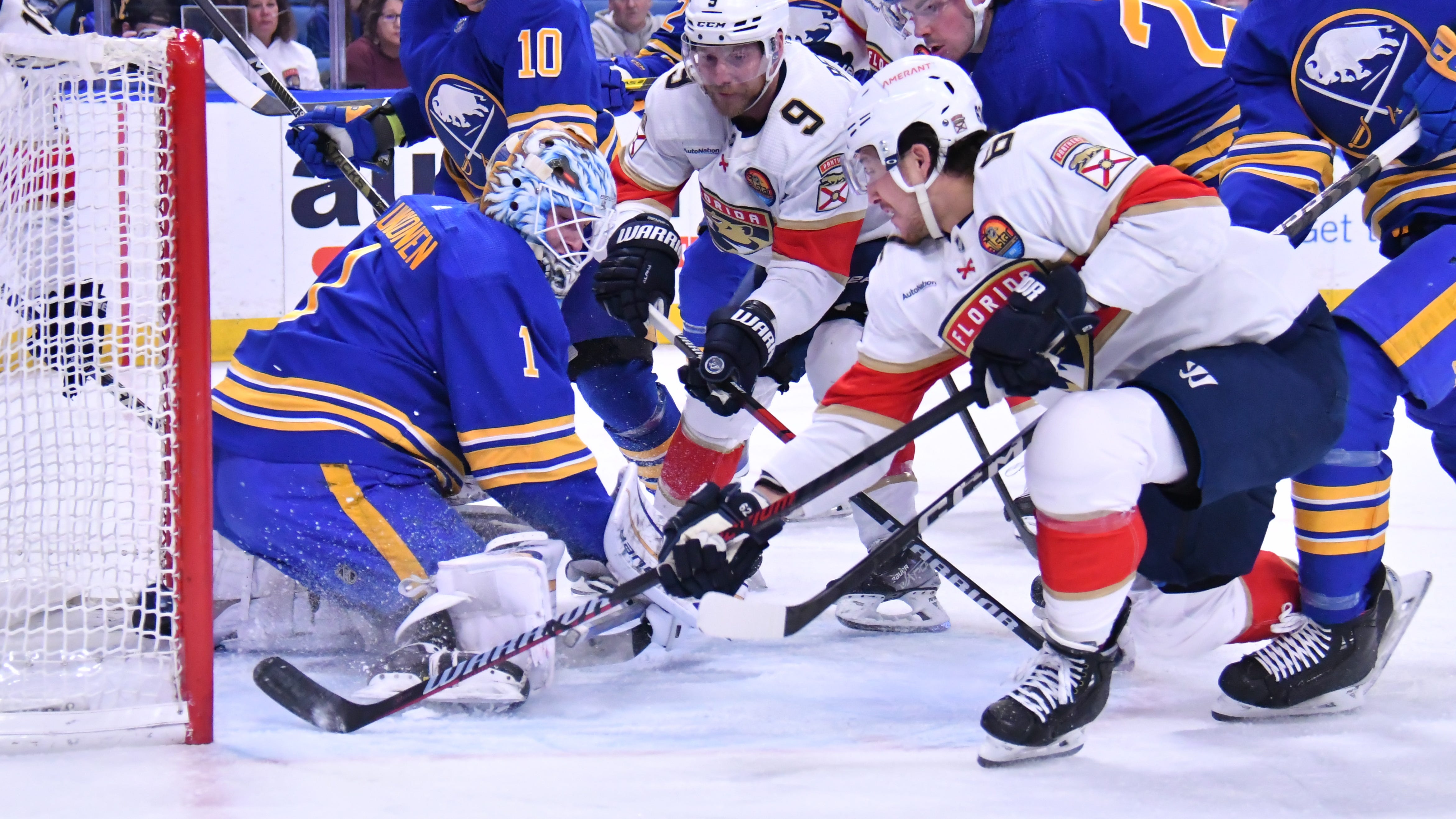 Sabres defeated in Monday matinee by Panthers