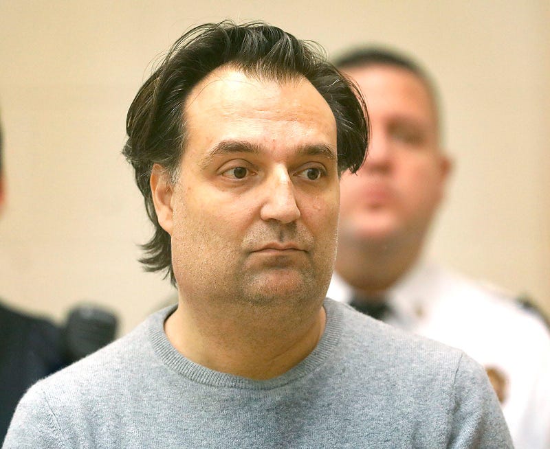 Brian Walshe of Cohasset faces a Quincy Court judge charged with impeding the investigation into his wife Ana' disappearance from their home Monday January 9, 2023. Greg Derr/ The Patriot Ledger /POOL 010923 Gd Coh Walshe13 Jpg