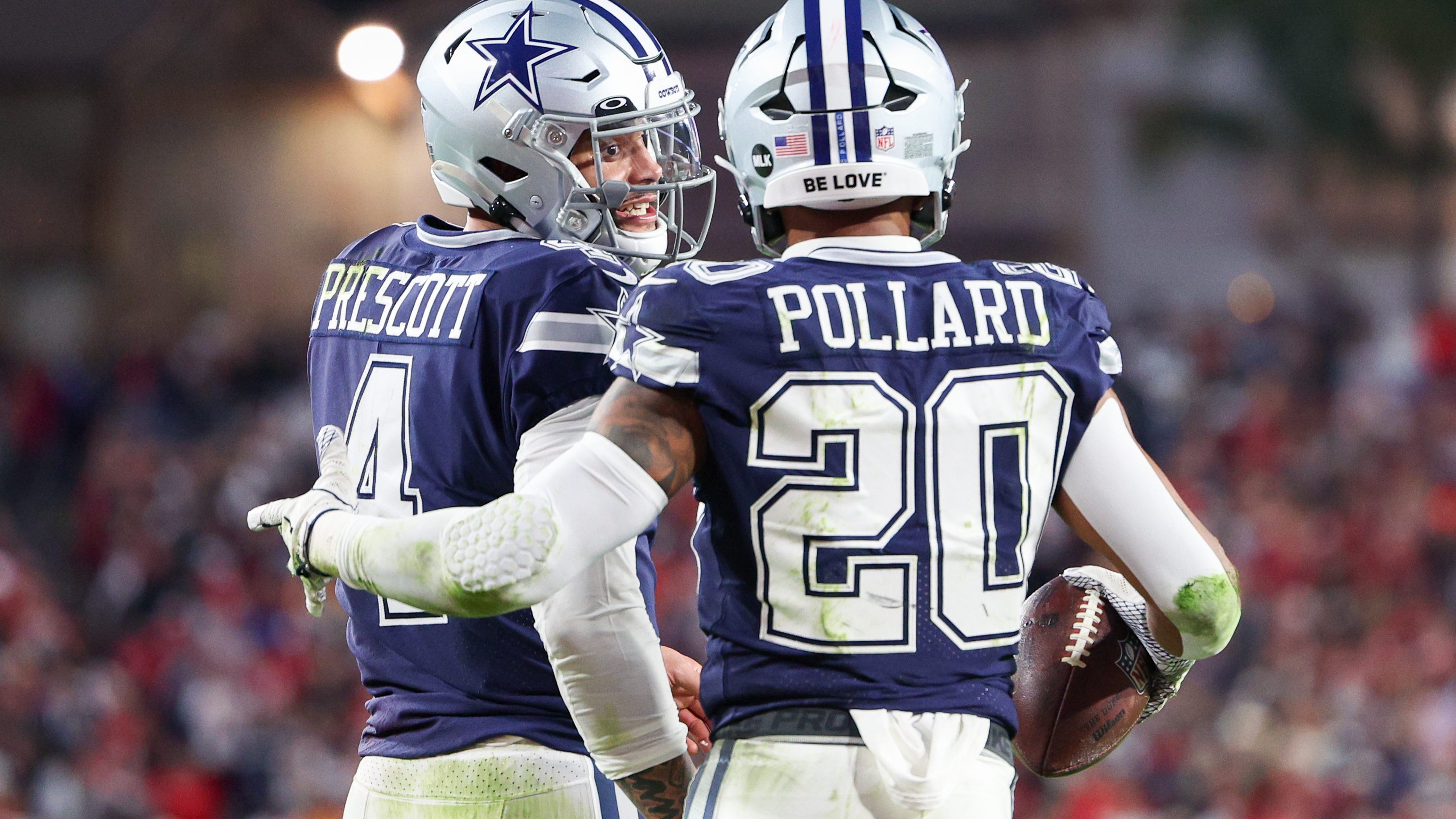 Tony Pollard on the new offense, his recovery timeline, RB market