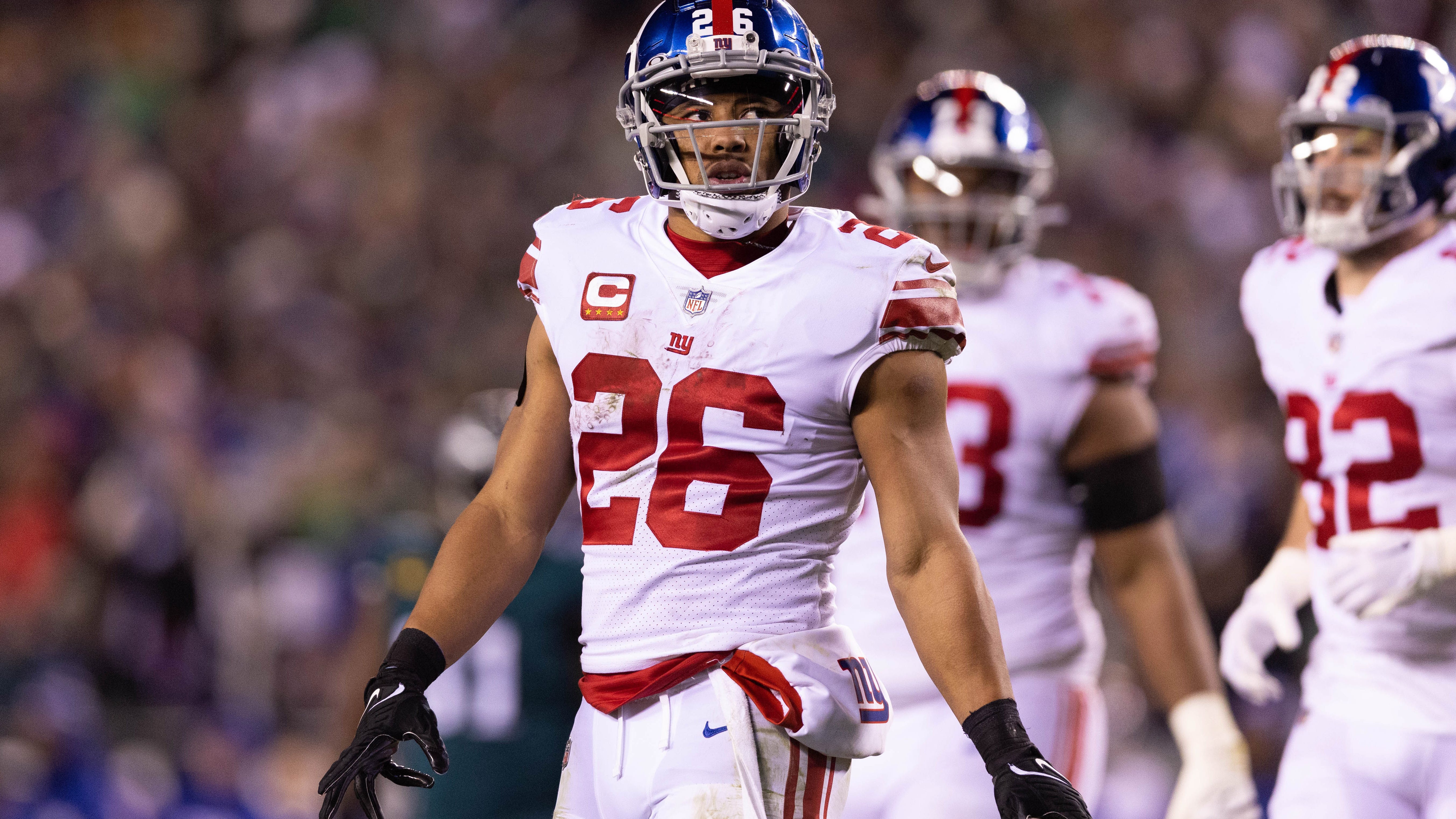 Saquon Barkley reiterates desire to be a 'Giant for life'