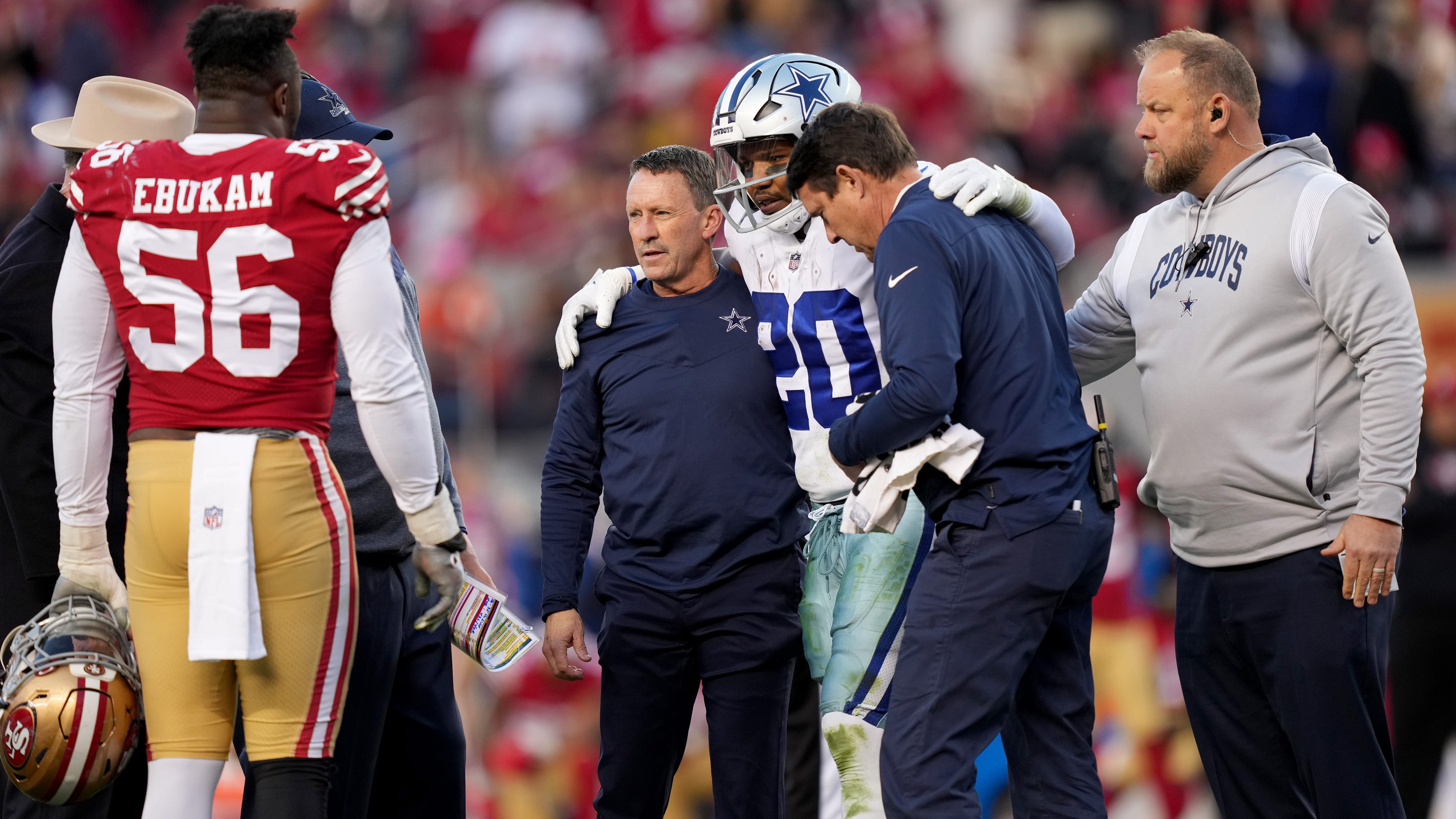 Cowboys RB Tony Pollard injury diagnosis revealed