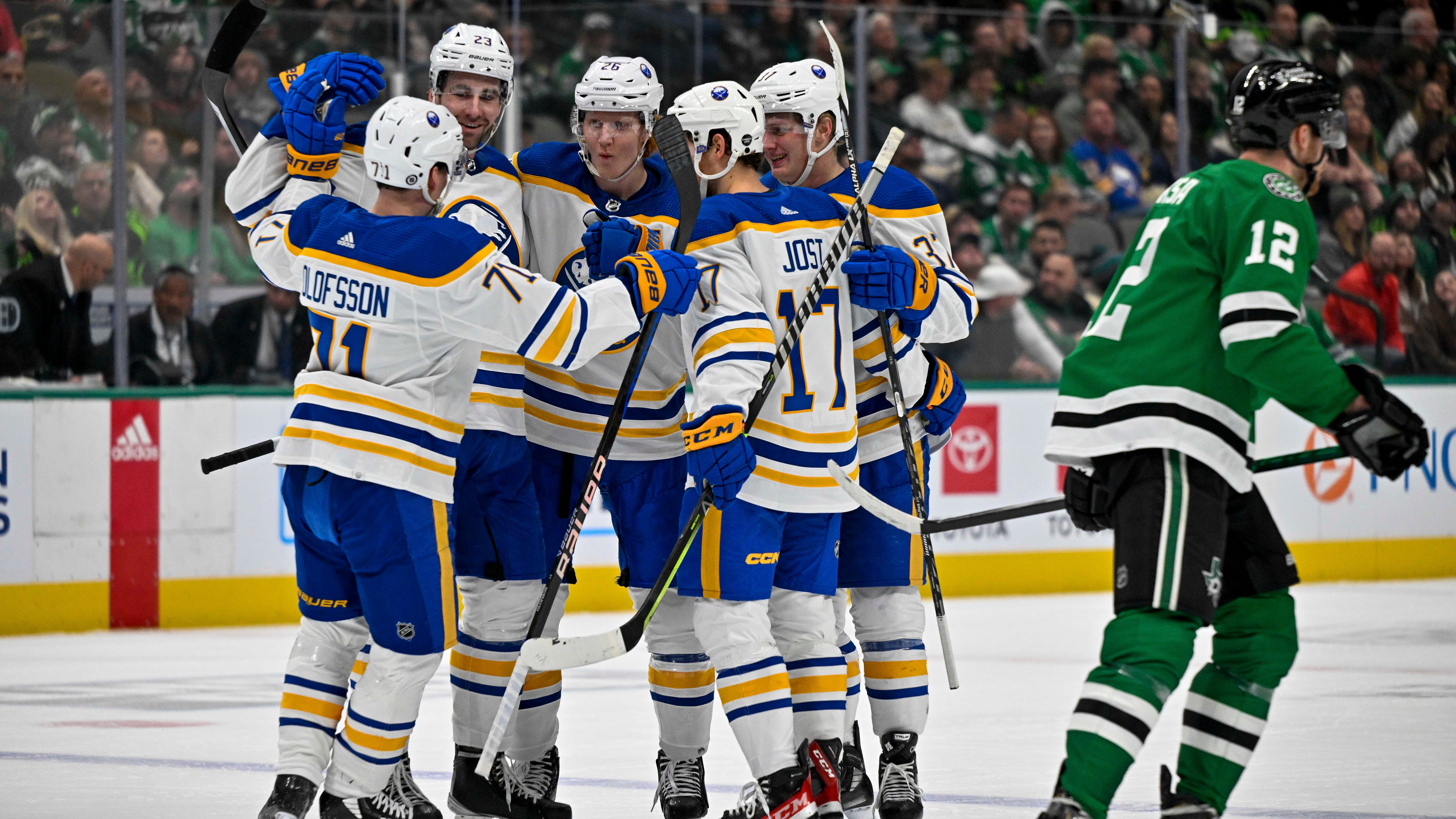 Sabres 'Power' their way past Stars in overtime