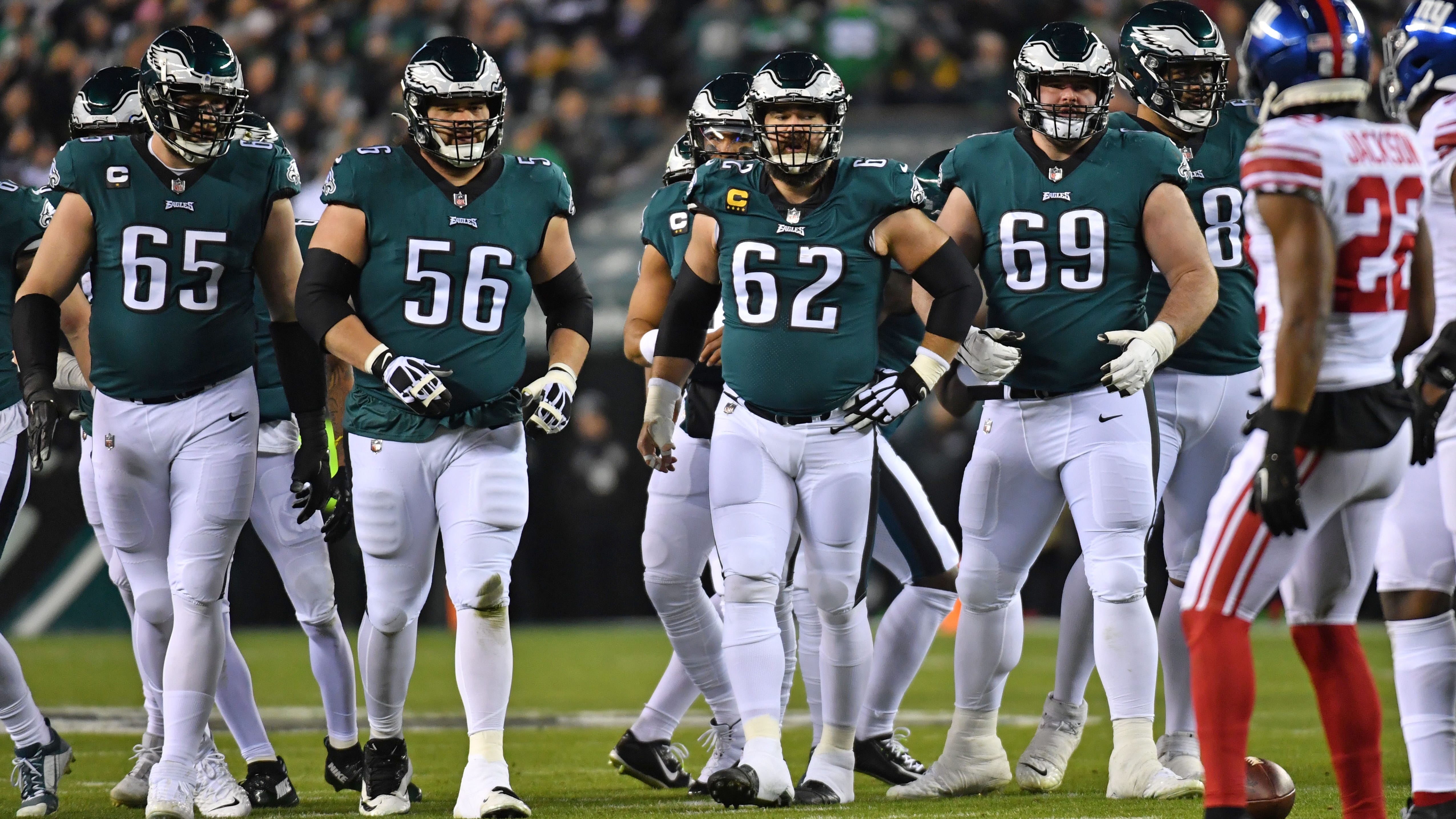 Baldinger: Kelce and Johnson are two most athletic offensive linemen in NFL