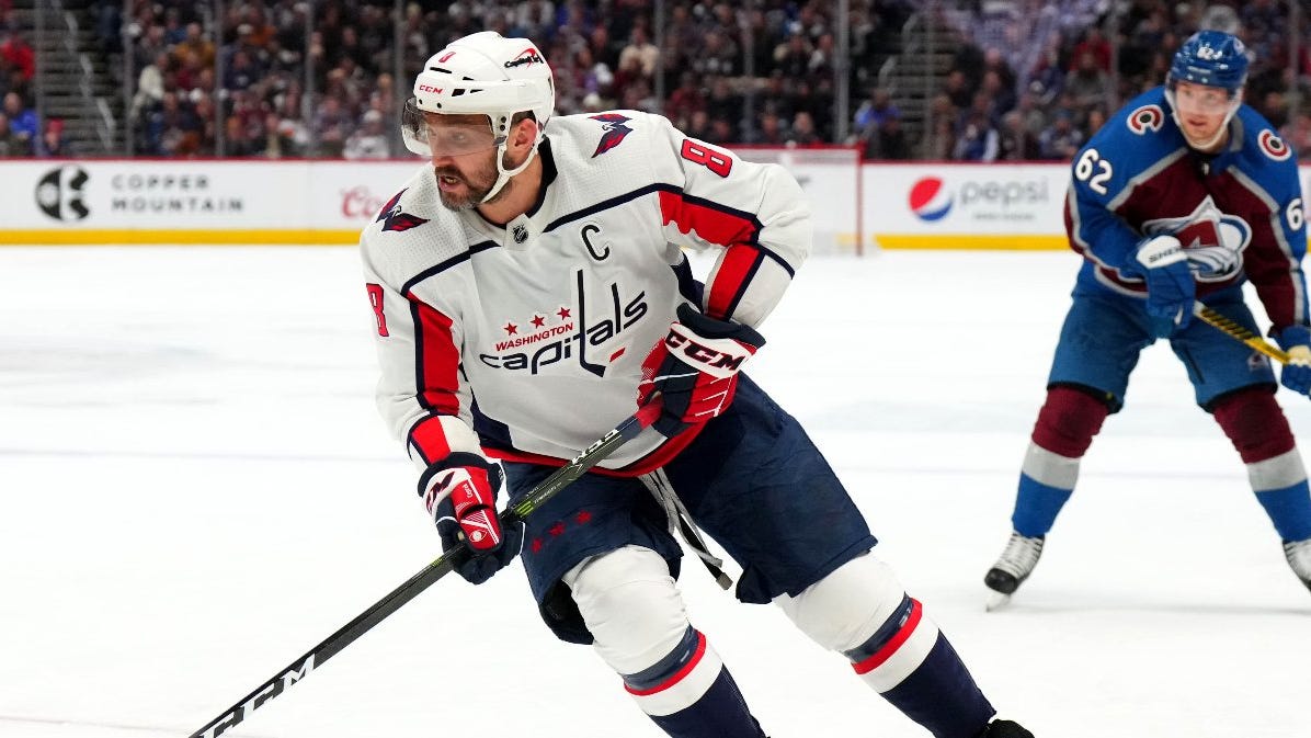 Avs spoil Kuemper's return, Ovehckin's 31st goal, top Caps 3-2