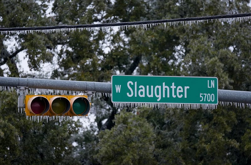 Winter ice storm