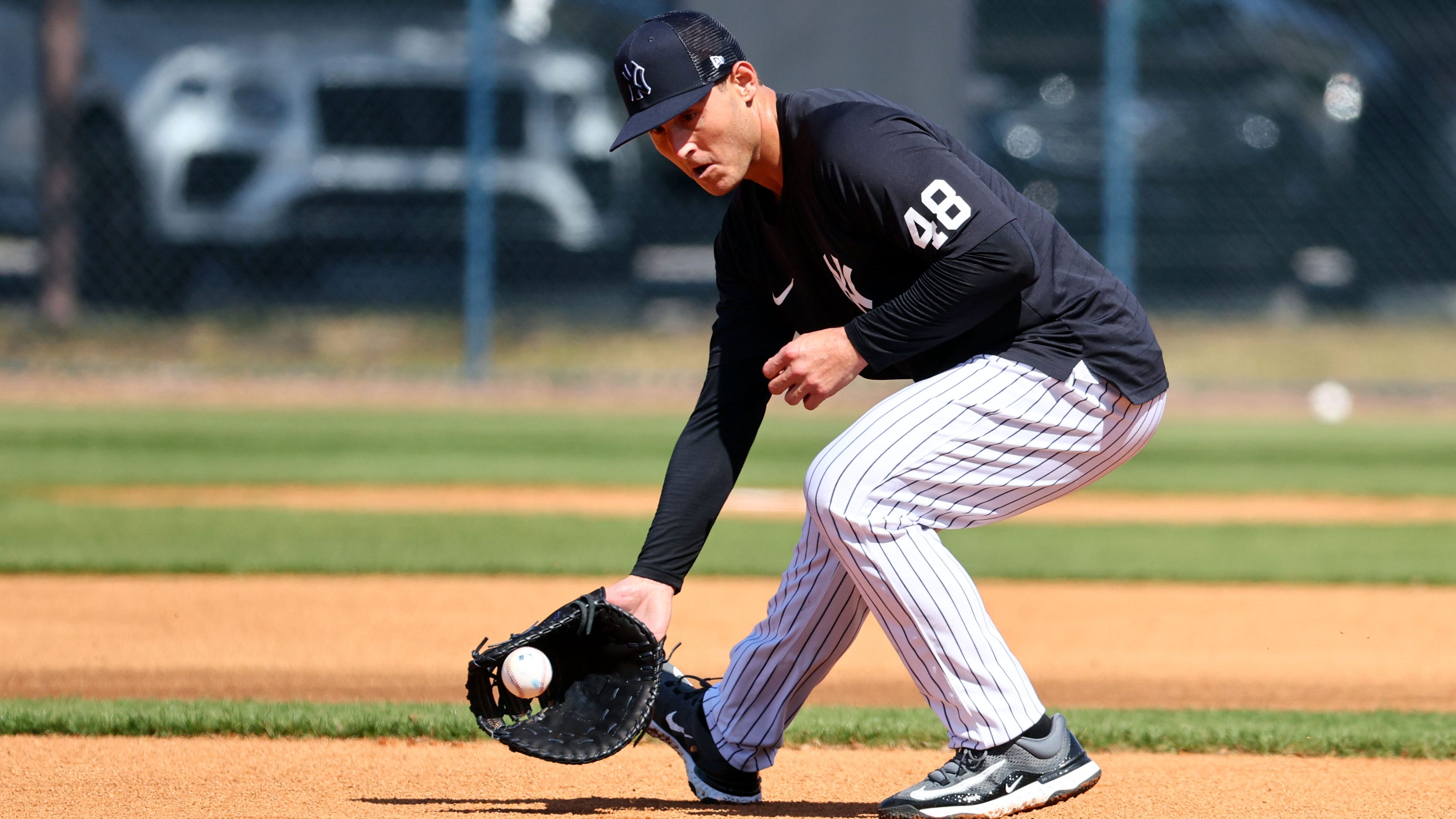 Anthony Rizzo happy to be back with Yankees, looking forward to shift-free at-bats