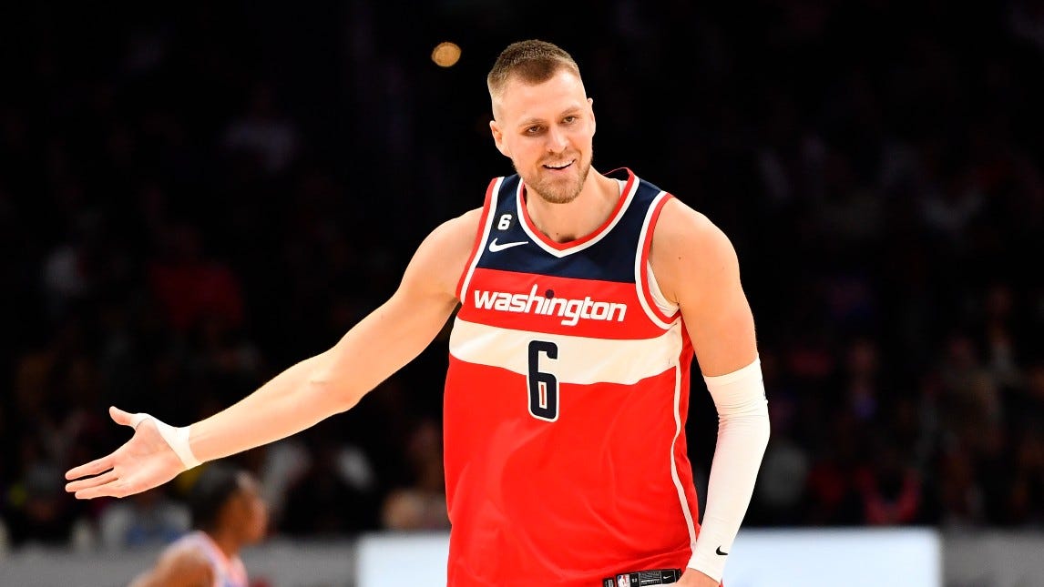 Wizards agree to trade Kristaps Porzingis to Celtics in three-team deal