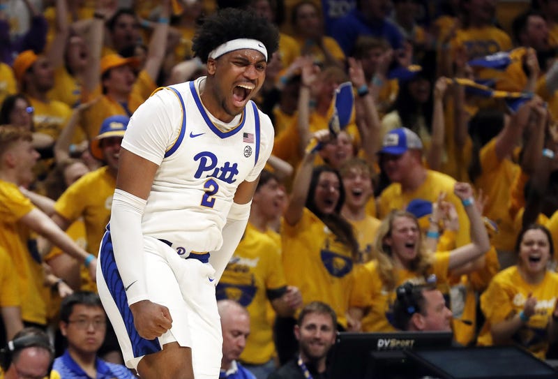 Blake Hinson celebrating