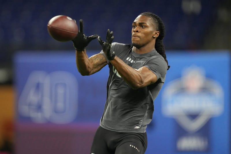 Cory Trice at NFL Combine