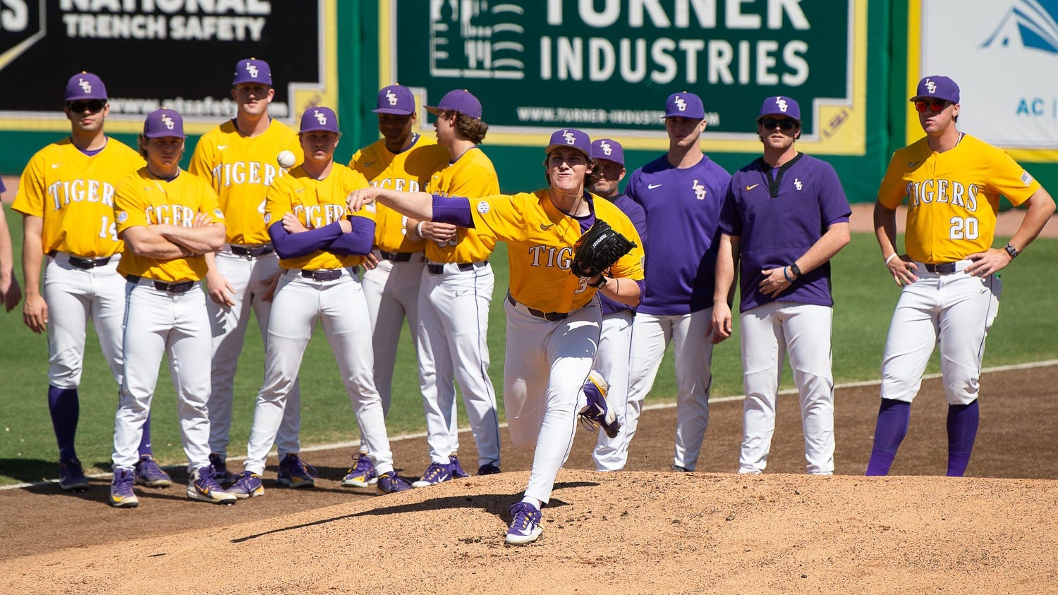 Game 1 of LSU baseball's series with Arkansas moved up to noon on Friday