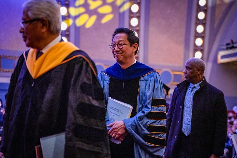 University of Michigan President Santa Ono