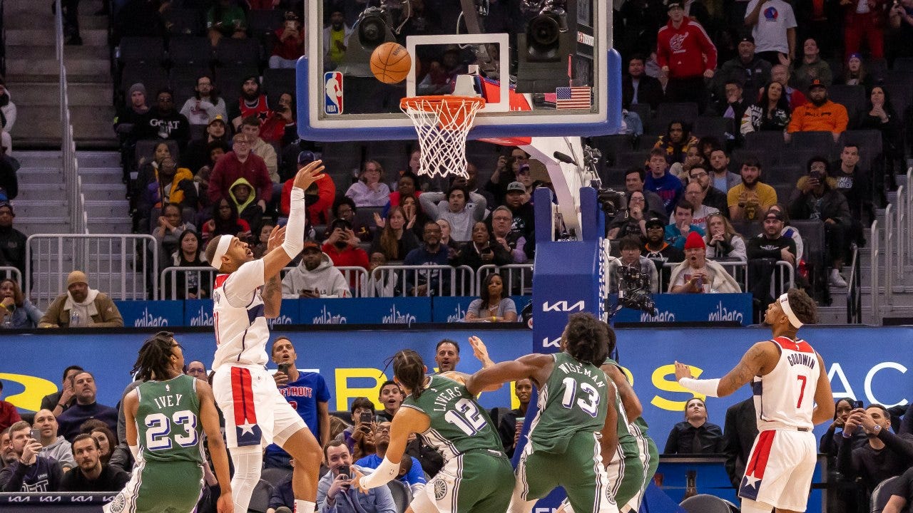 Daniel Gafford's putback gives Wizards 119-117 win over Pistons