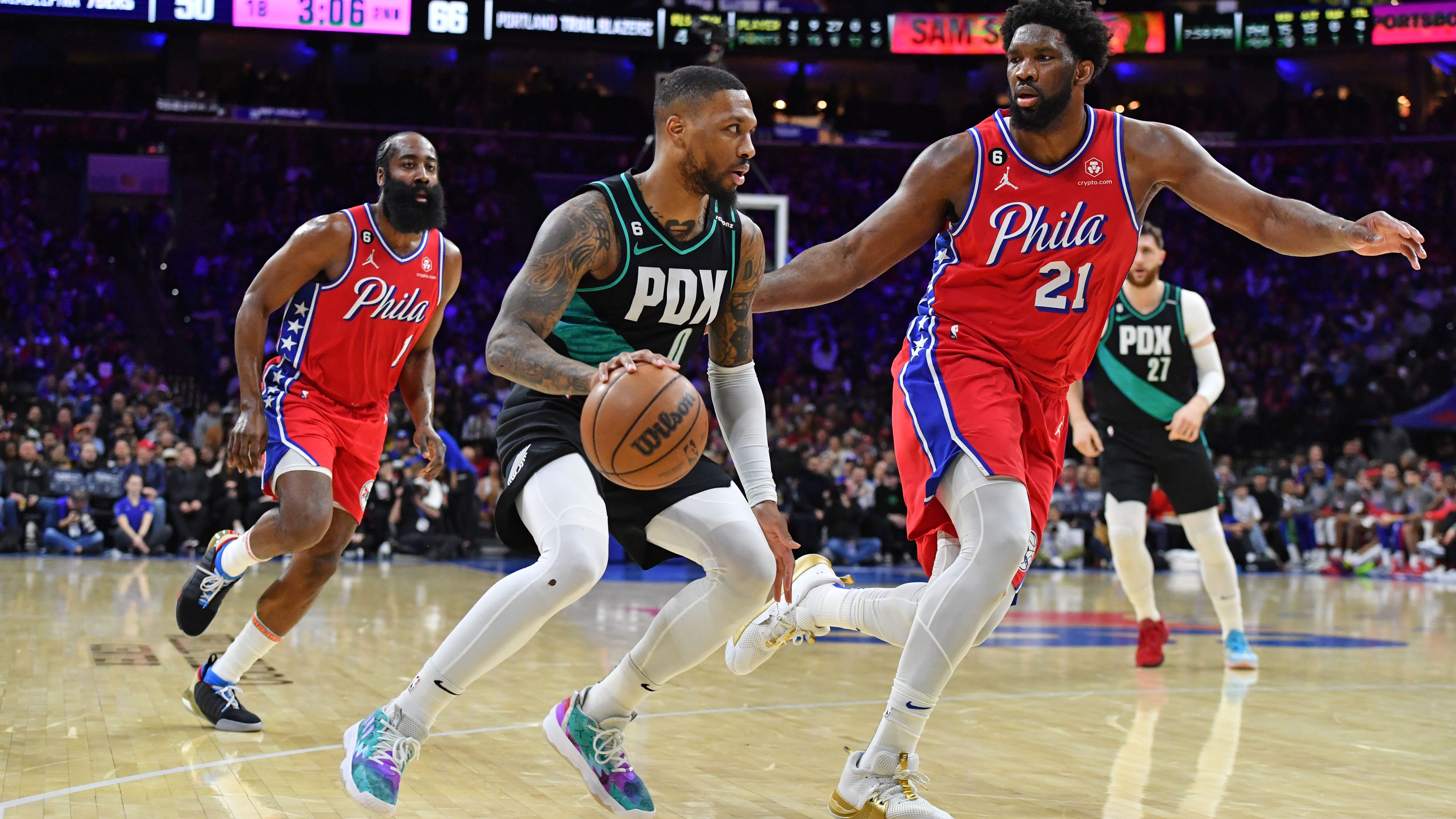 Lillard is 'perfect point guard' to pair with Embiid but should Sixers move Maxey?
