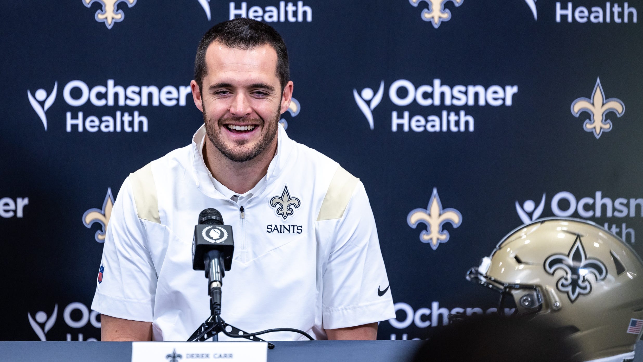 Hello, Derek Carr: See top 10 quotes from new Saints QB's intro press conference