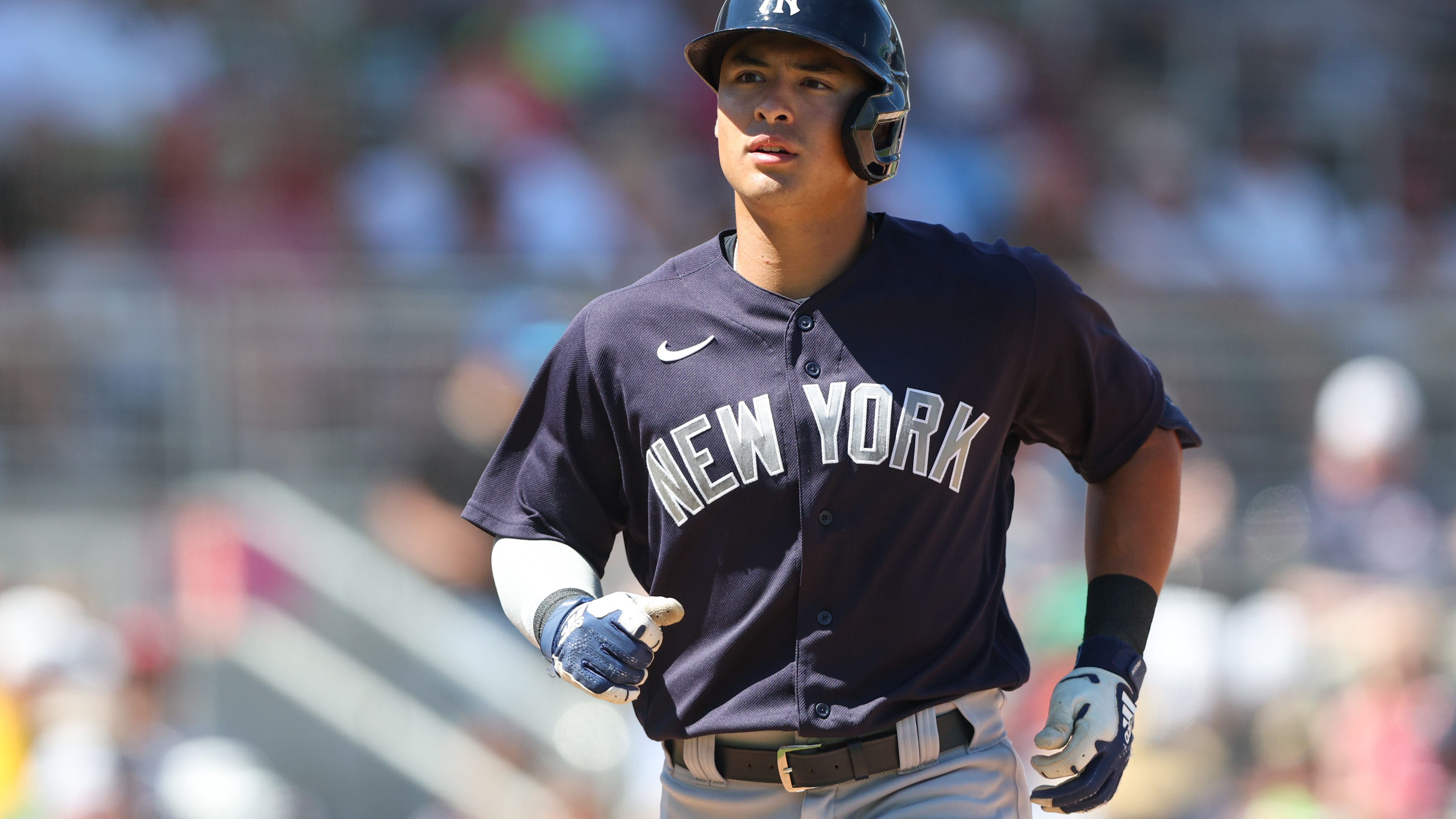 Aaron Boone, Brian Cashman agree Anthony Volpe 'kicked the door down' on Yankees' shortstop competition