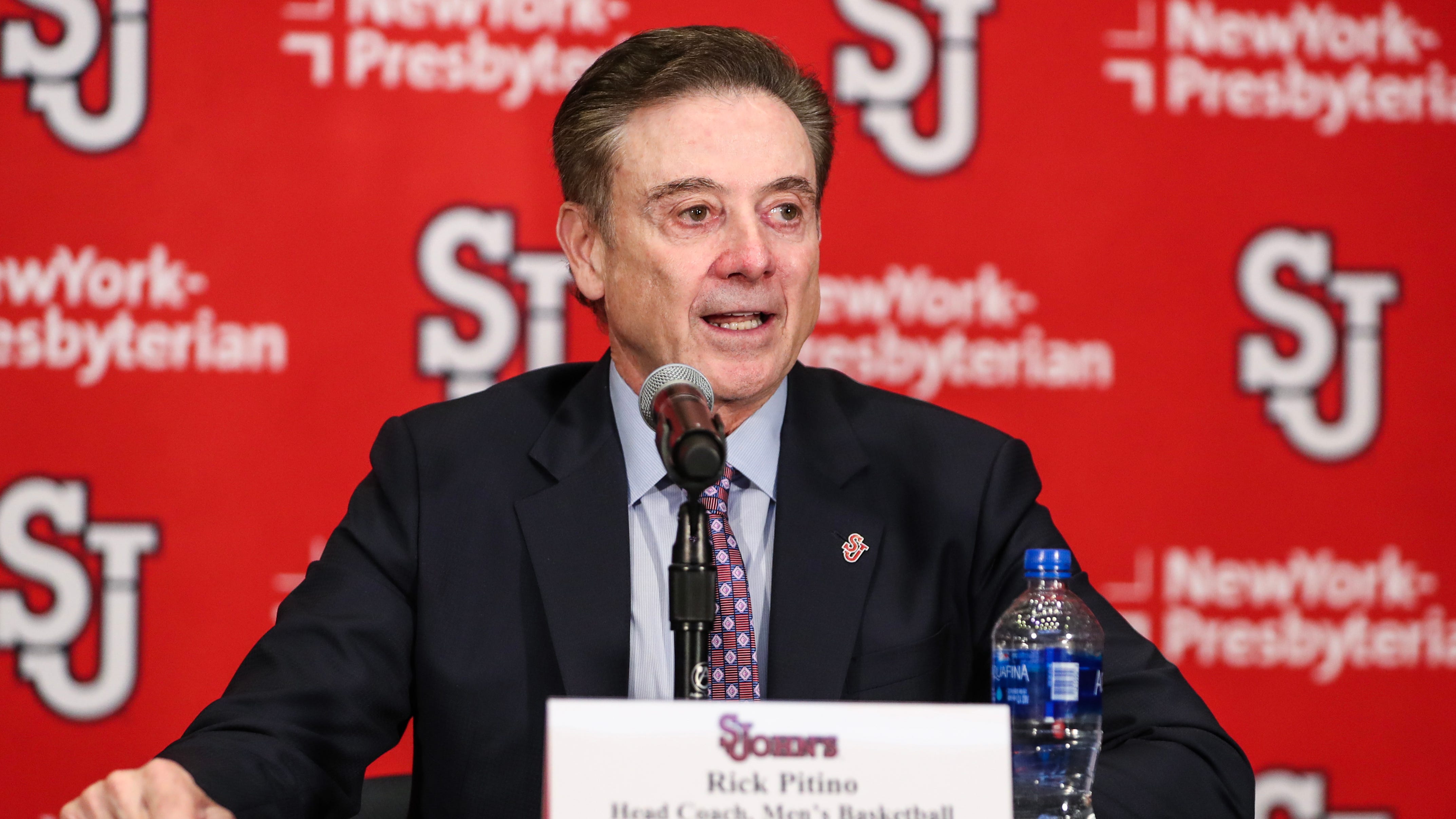 Rick Pitino makes introductory guarantee: 'St. John's is going to be back'