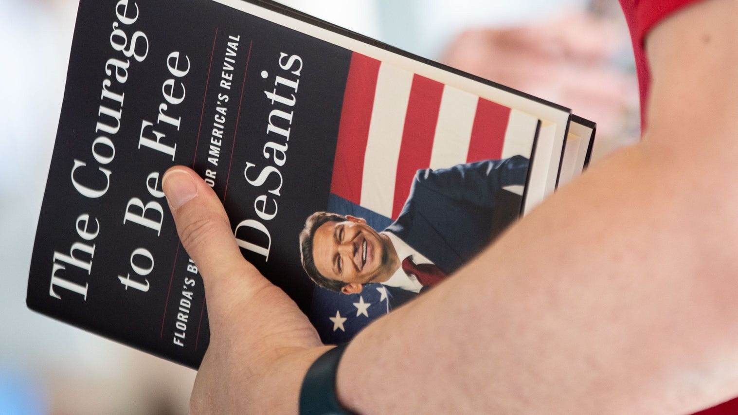 DeSantis book could be banned under his own law