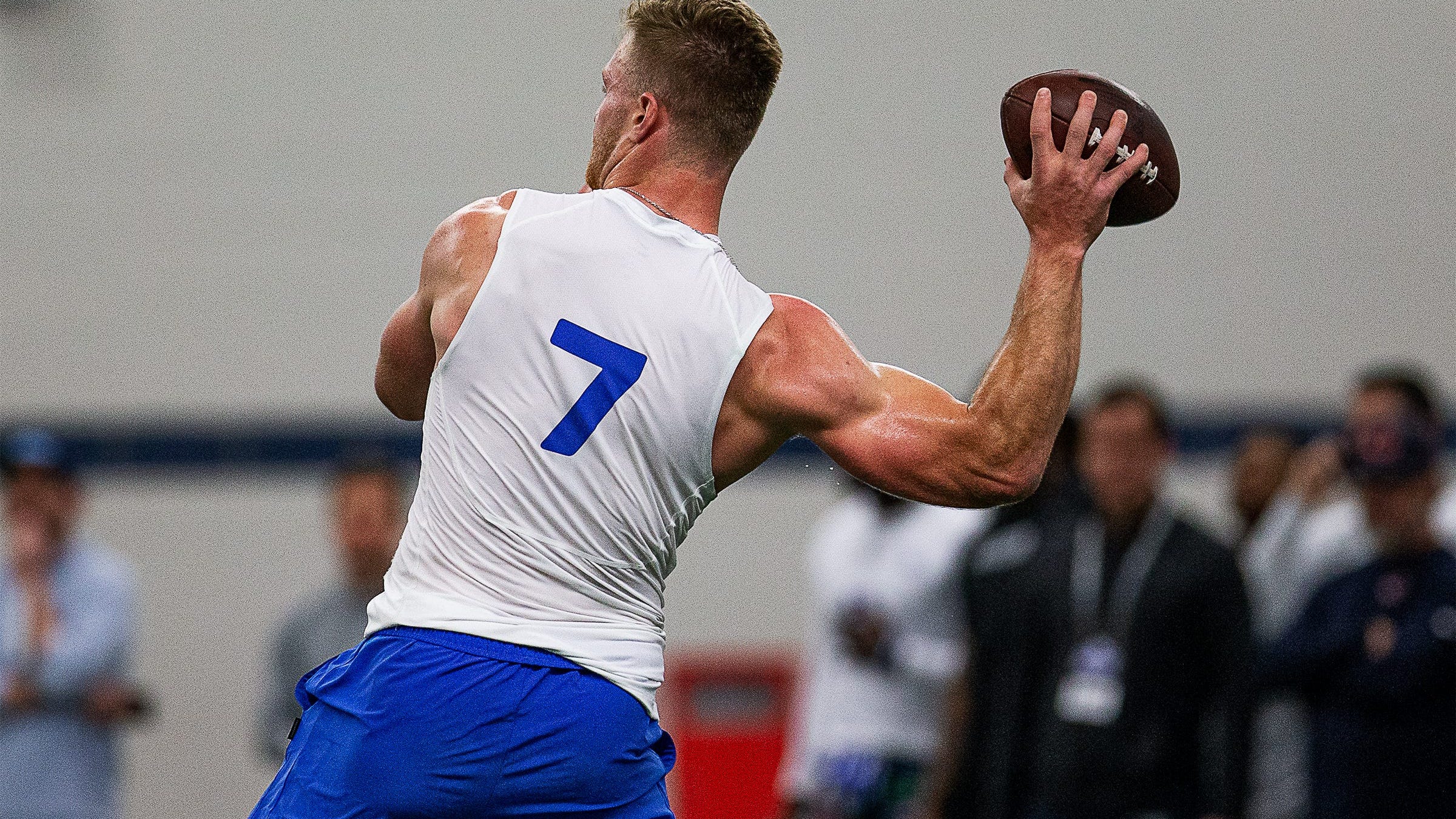 Potential first-round QB visits Patriots
