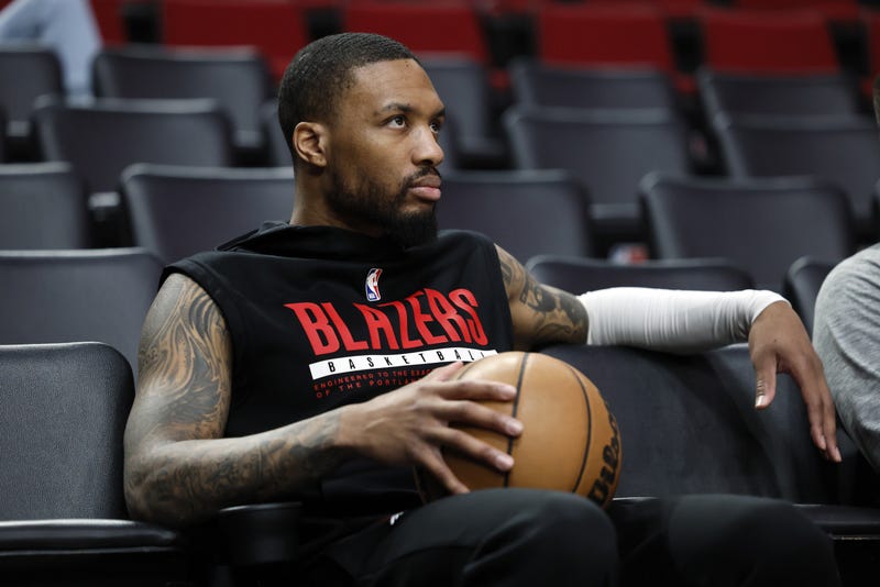 Former Portland Trail Blazers, now Milwaukee Bucks point guard Damian Lillard
