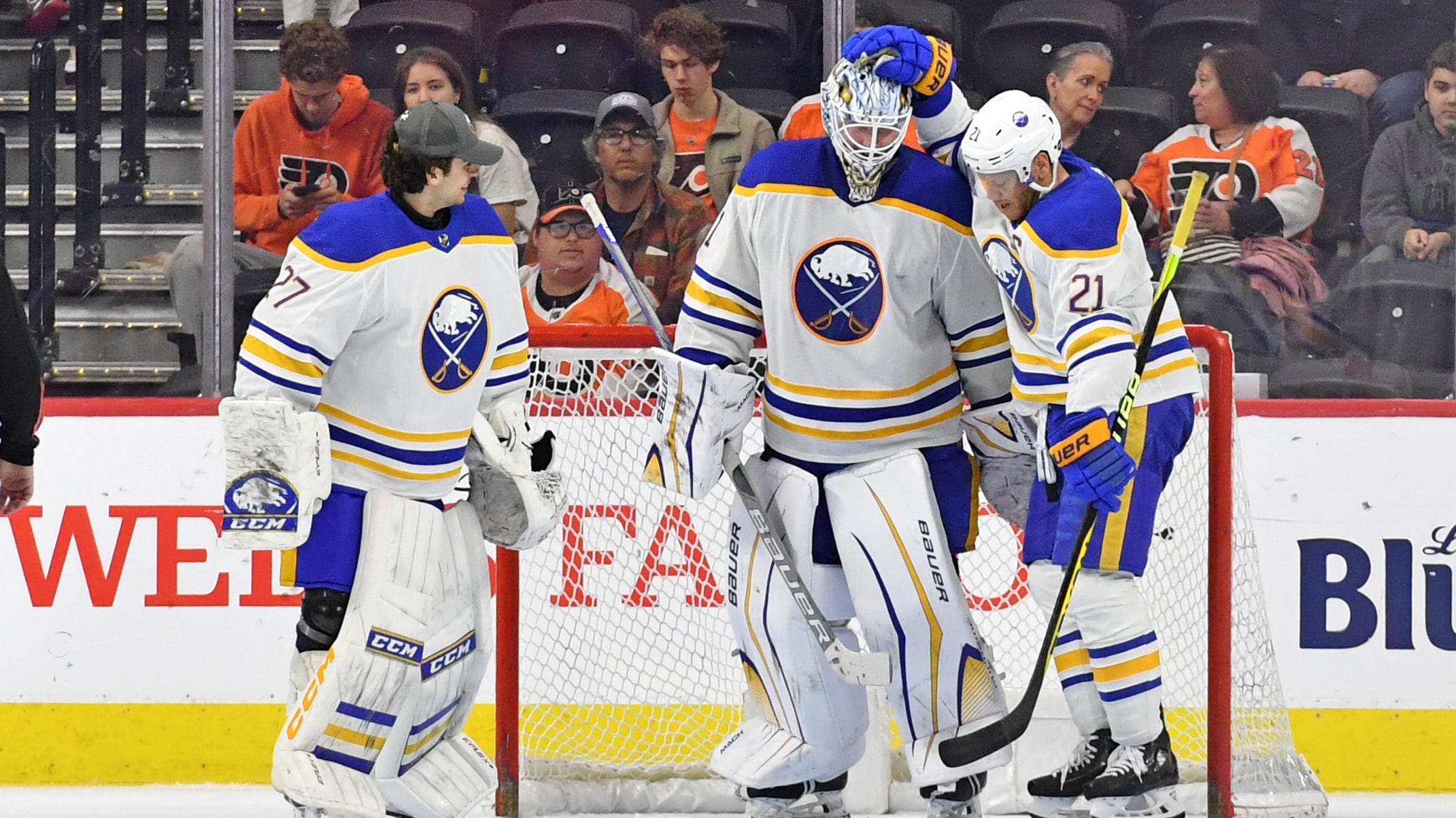 Luukkonen takes over crease for Sabres with Levi being loaned to Rochester