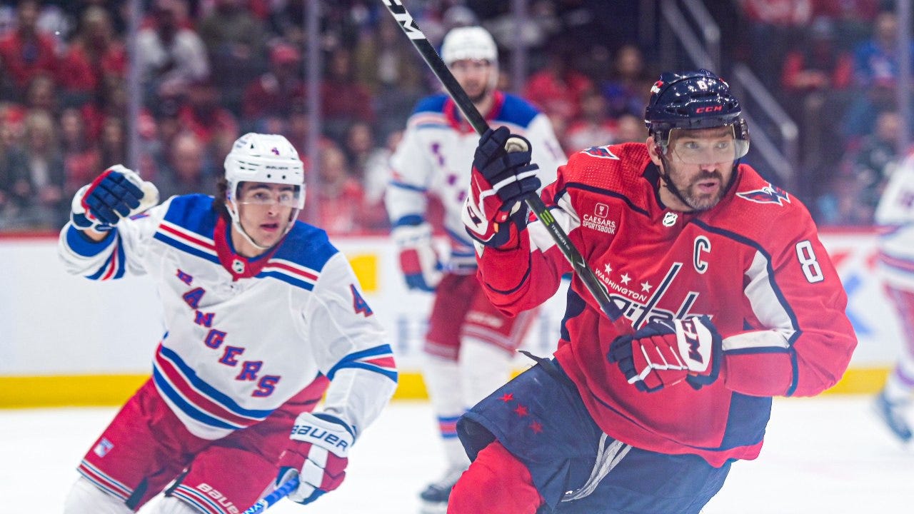 Capitals lose 5-2 to Rangers, drop 4th straight game