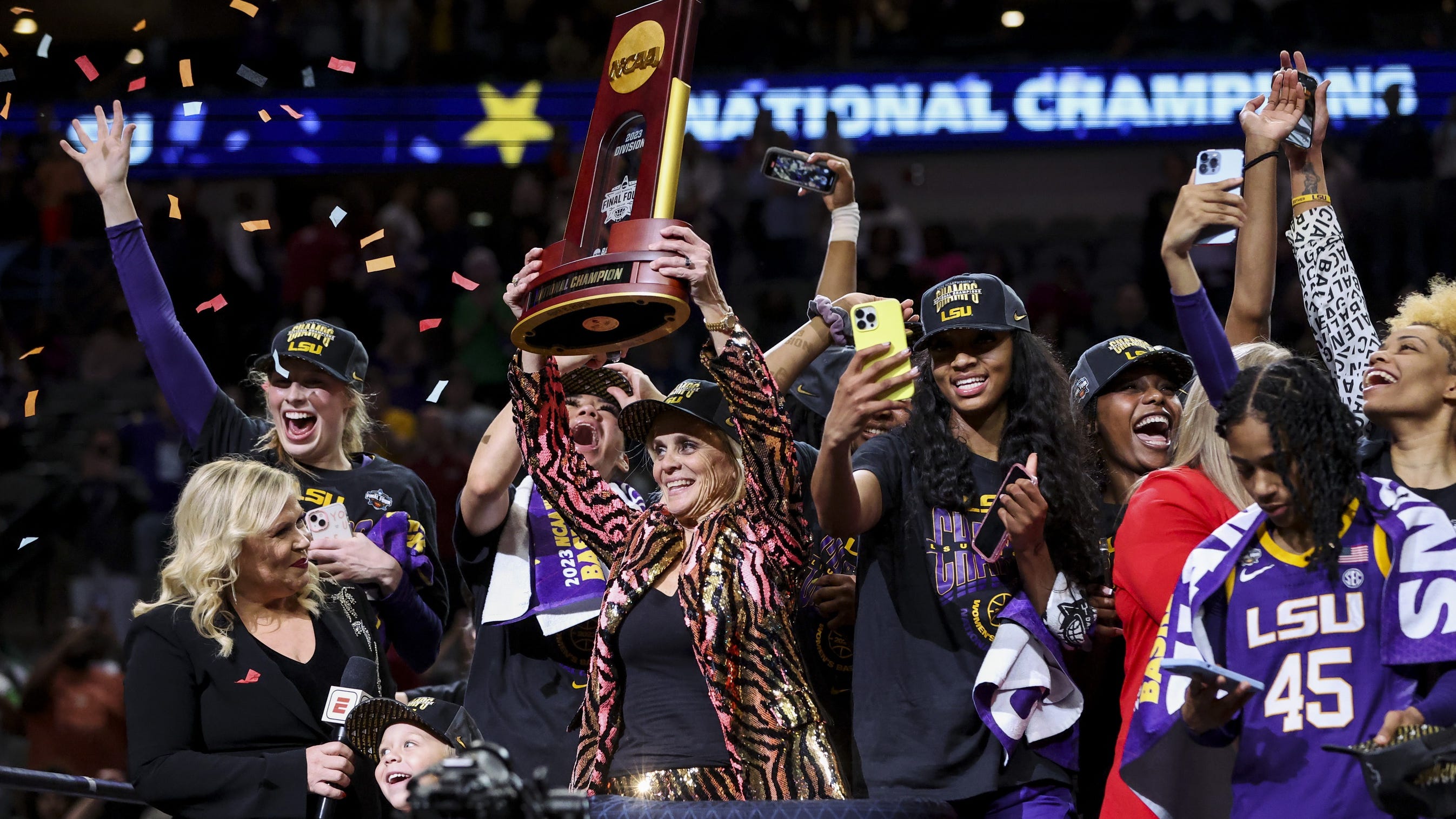 'We did it the right way': Mulkey reflects on LSU's surprise run to its first national championship