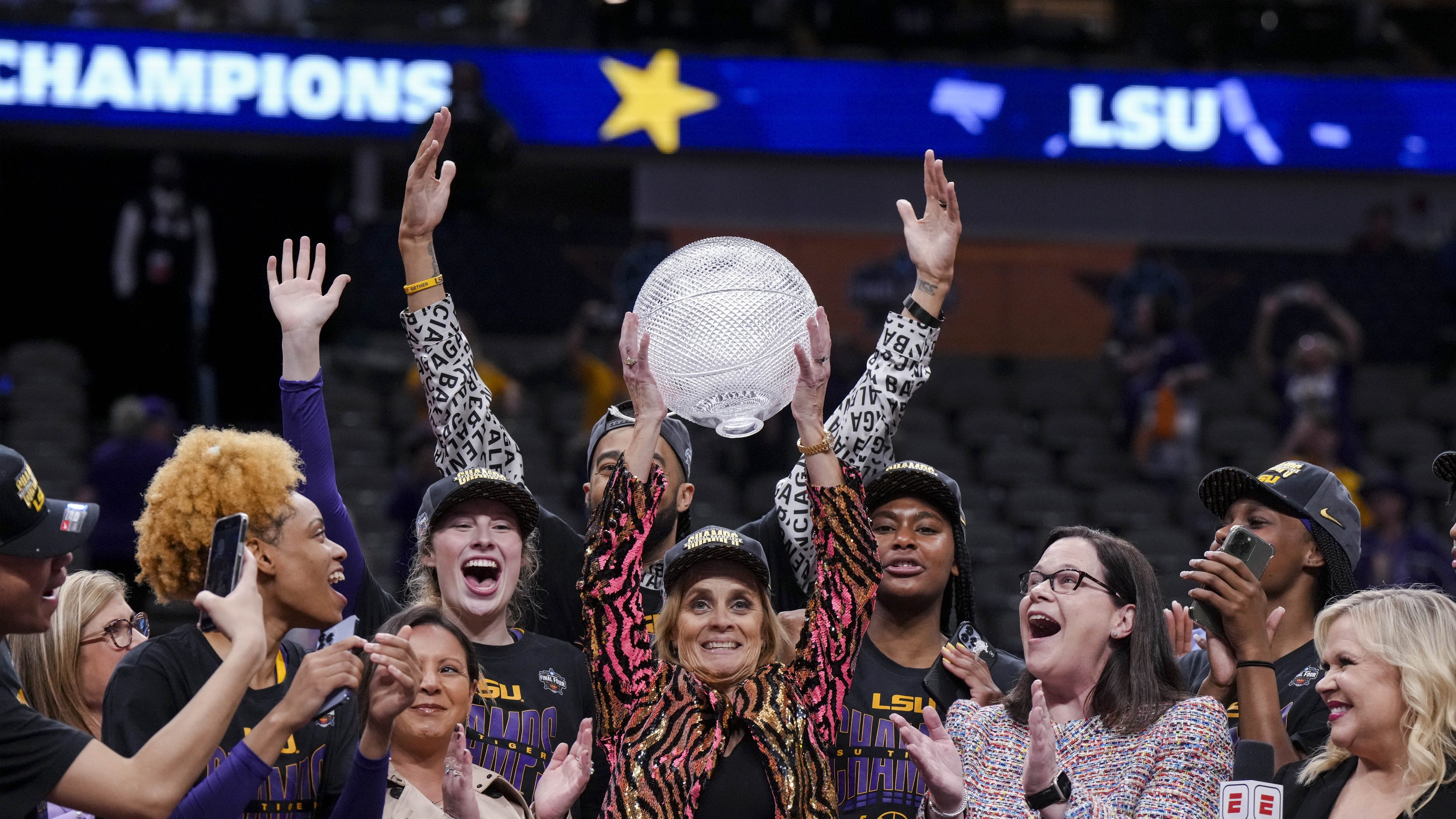LSU women's basketball title parade: See route, details for Tigers celebration
