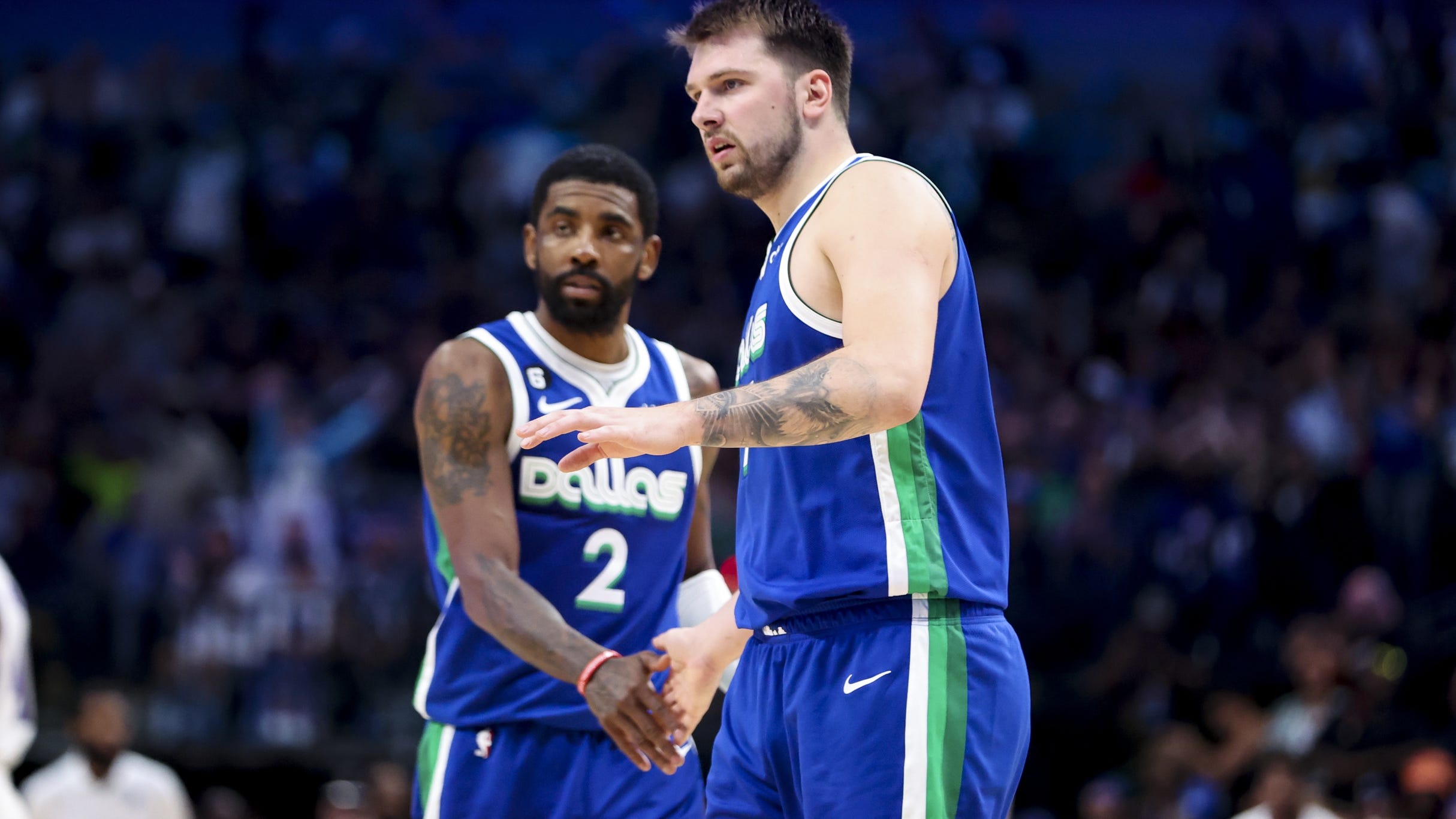 How will a Luka Doncic/Kyrie Irving pairing look after a full offseason?