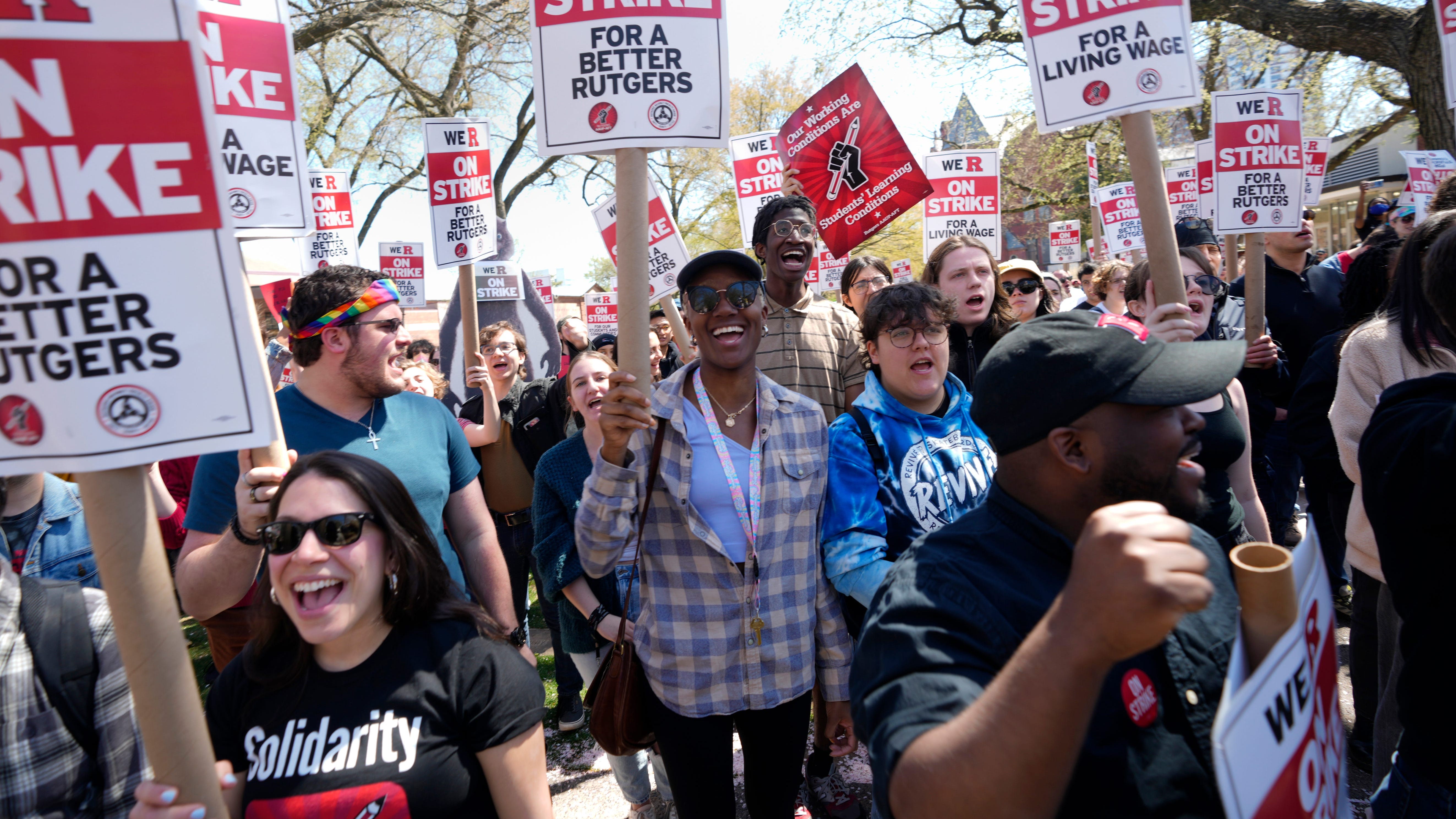 Rutgers faculty pause strike after tentative agreement reached, classes to resume Monday
