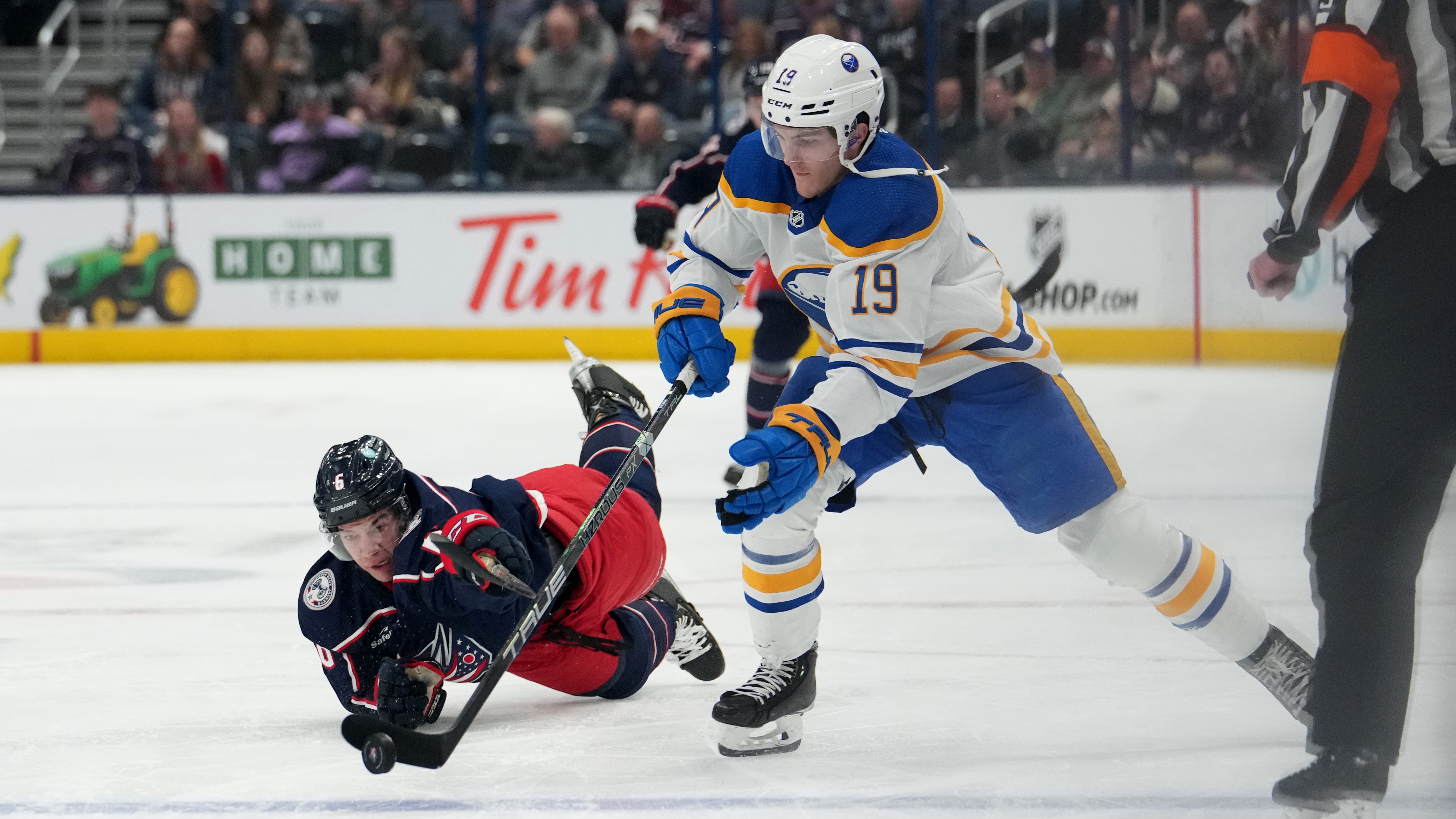 Sabres drop preseason decision to Blue Jackets