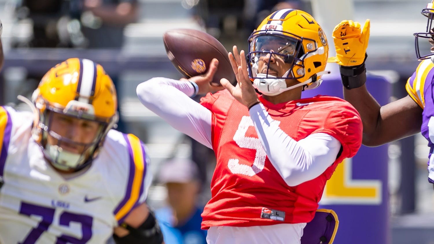 LSU’s Jayden Daniels plans to be 'the best QB in the country,’ coach says