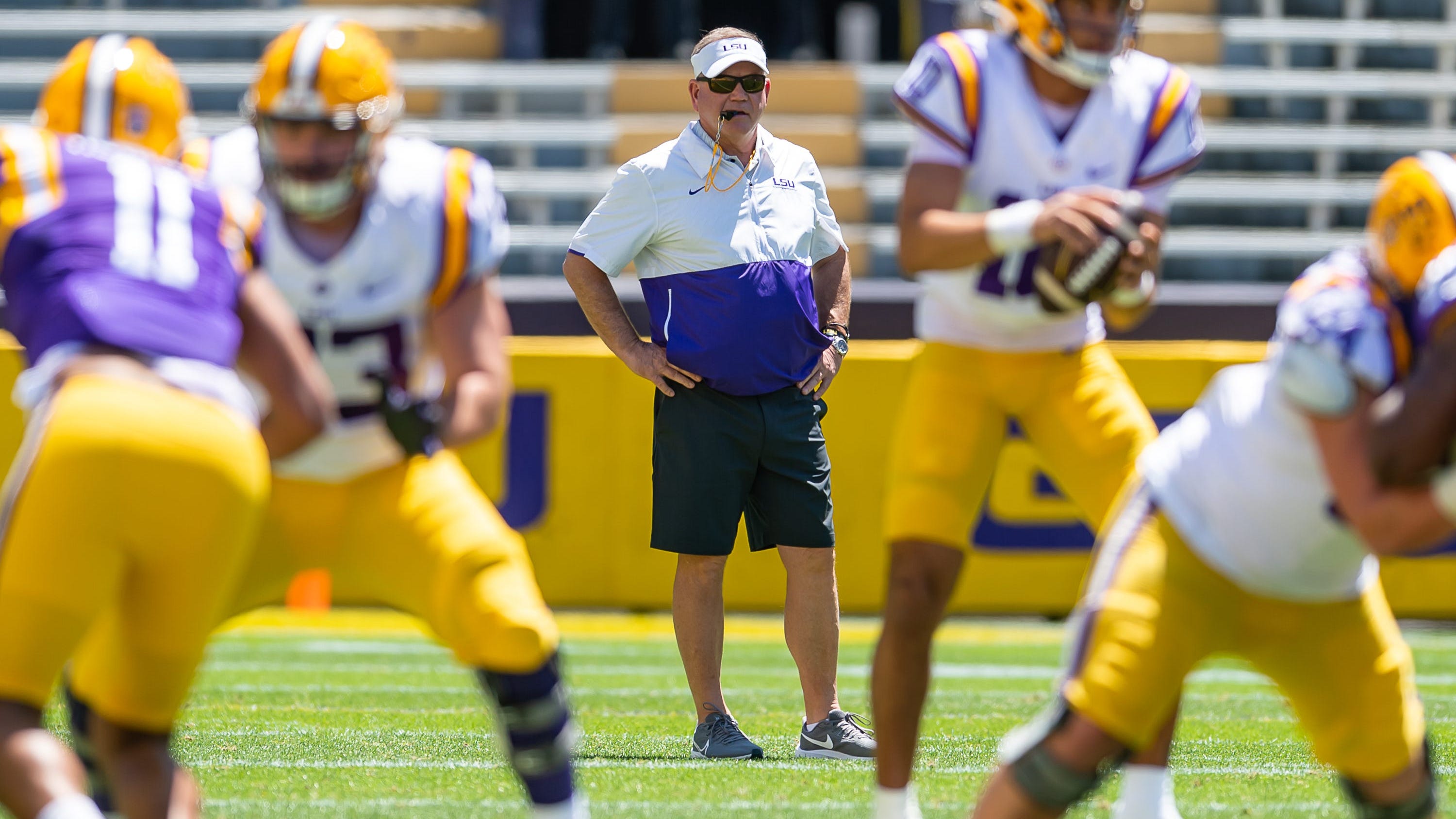 LSU practice report: Brian Kelly wants the Tigers to respect the brotherhood