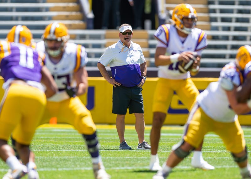 LSU coach Brian Kelly