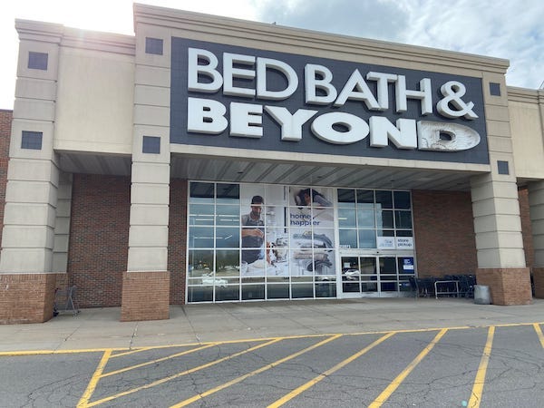 Bed Bath & Beyond store in Taylor, Michigan