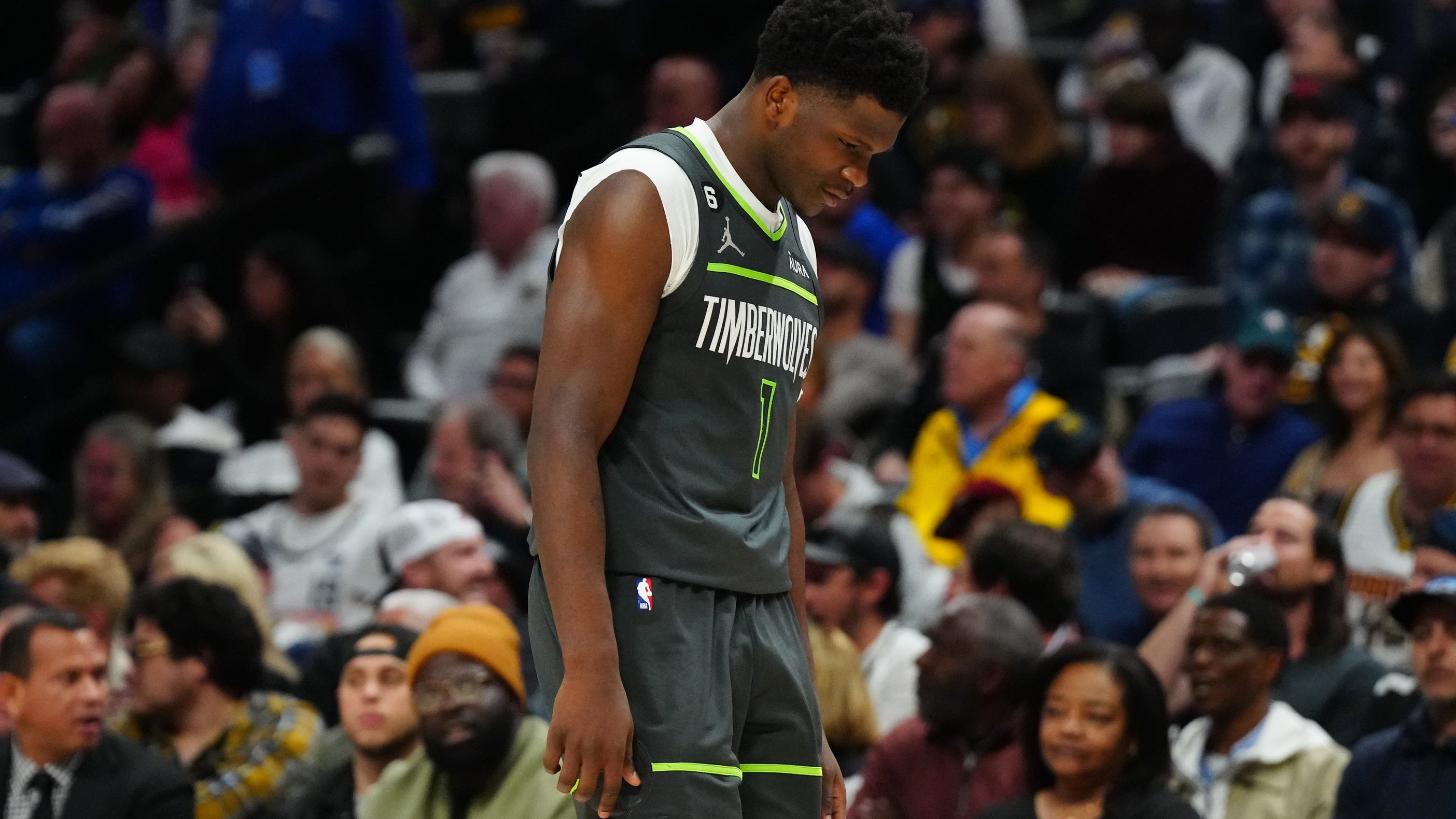 Timberwolves star Anthony Edwards cited for assault for "swinging a chair" following loss to Denver