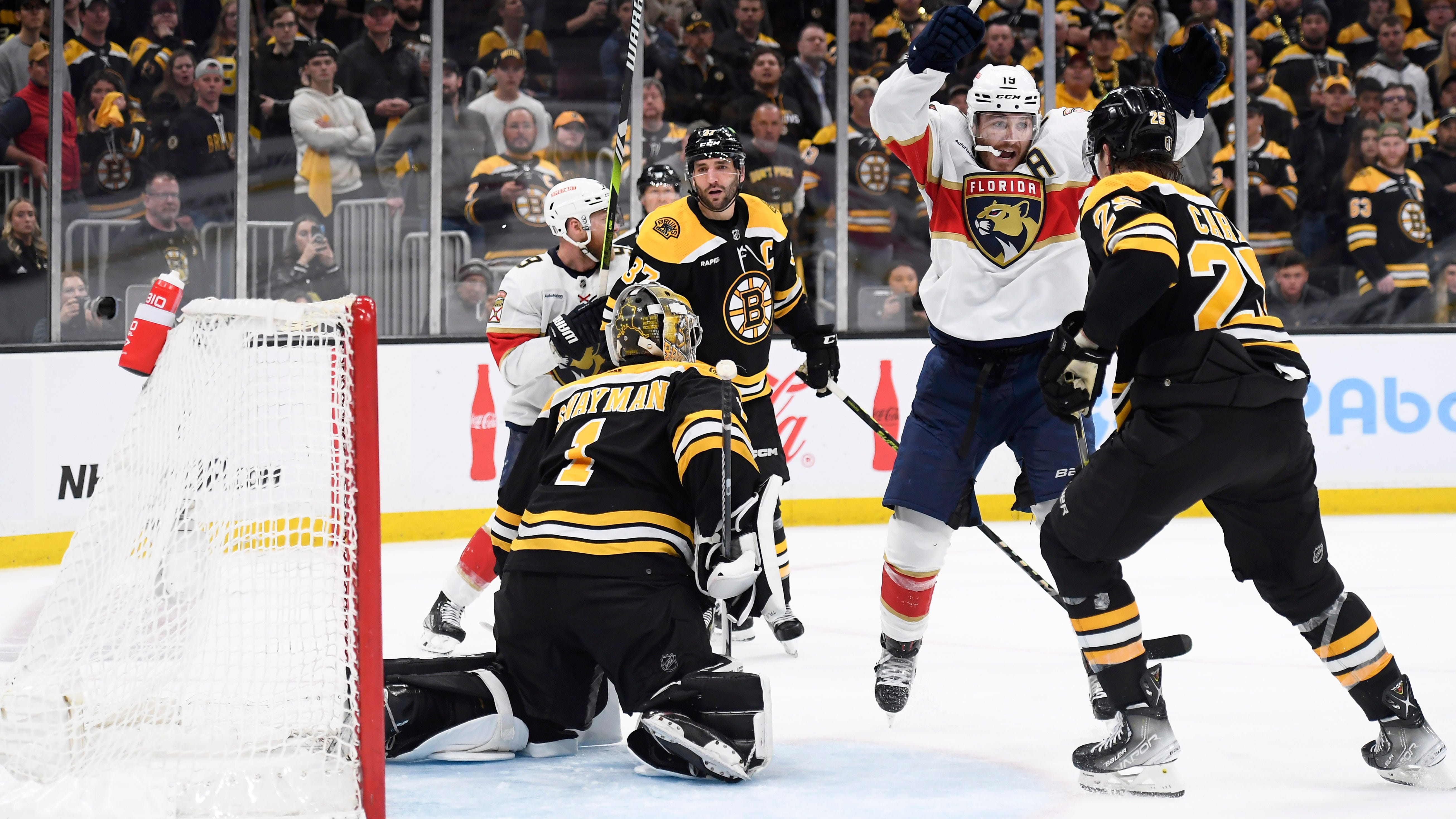 Panthers battle back from 3-1 series deficit, earn Game 7 overtime win to upset Bruins