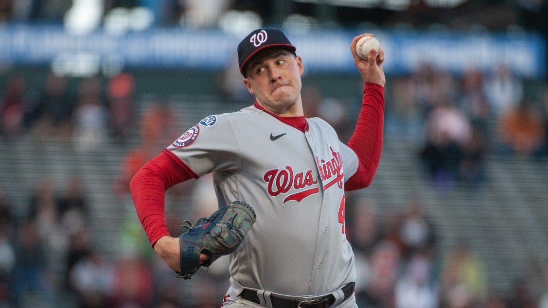 Patrick Corbin shows 'intestinal fortitude' pitching after getting hit by line drive, Nats GM Mike Rizzo tells Junkies