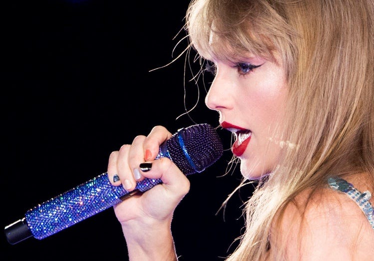 Taylor Swift performs at Nissan Stadium in Nashville, Tenn., Friday, May 5, 2023.