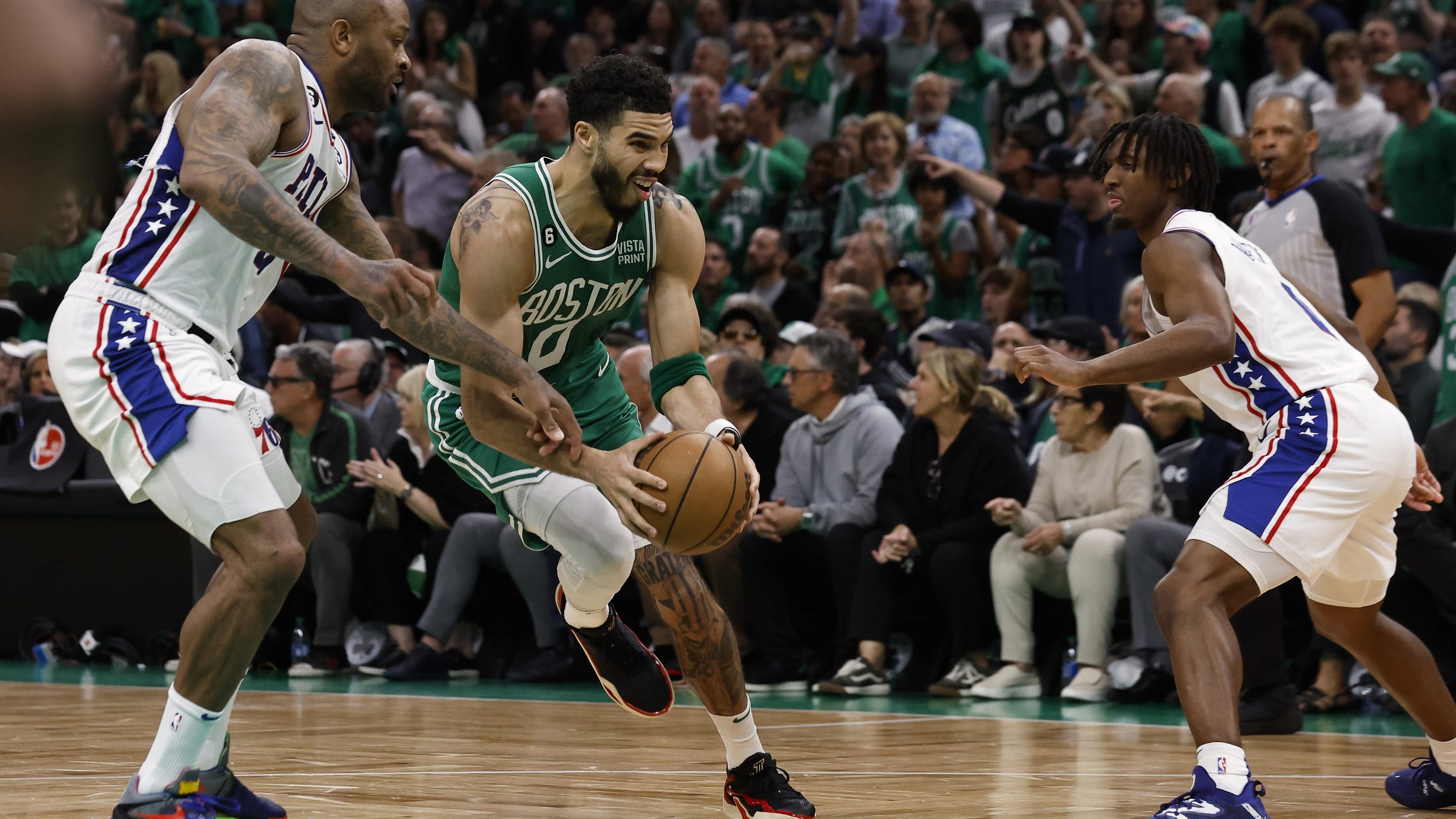 One habit the Celtics are trying to establish early in camp