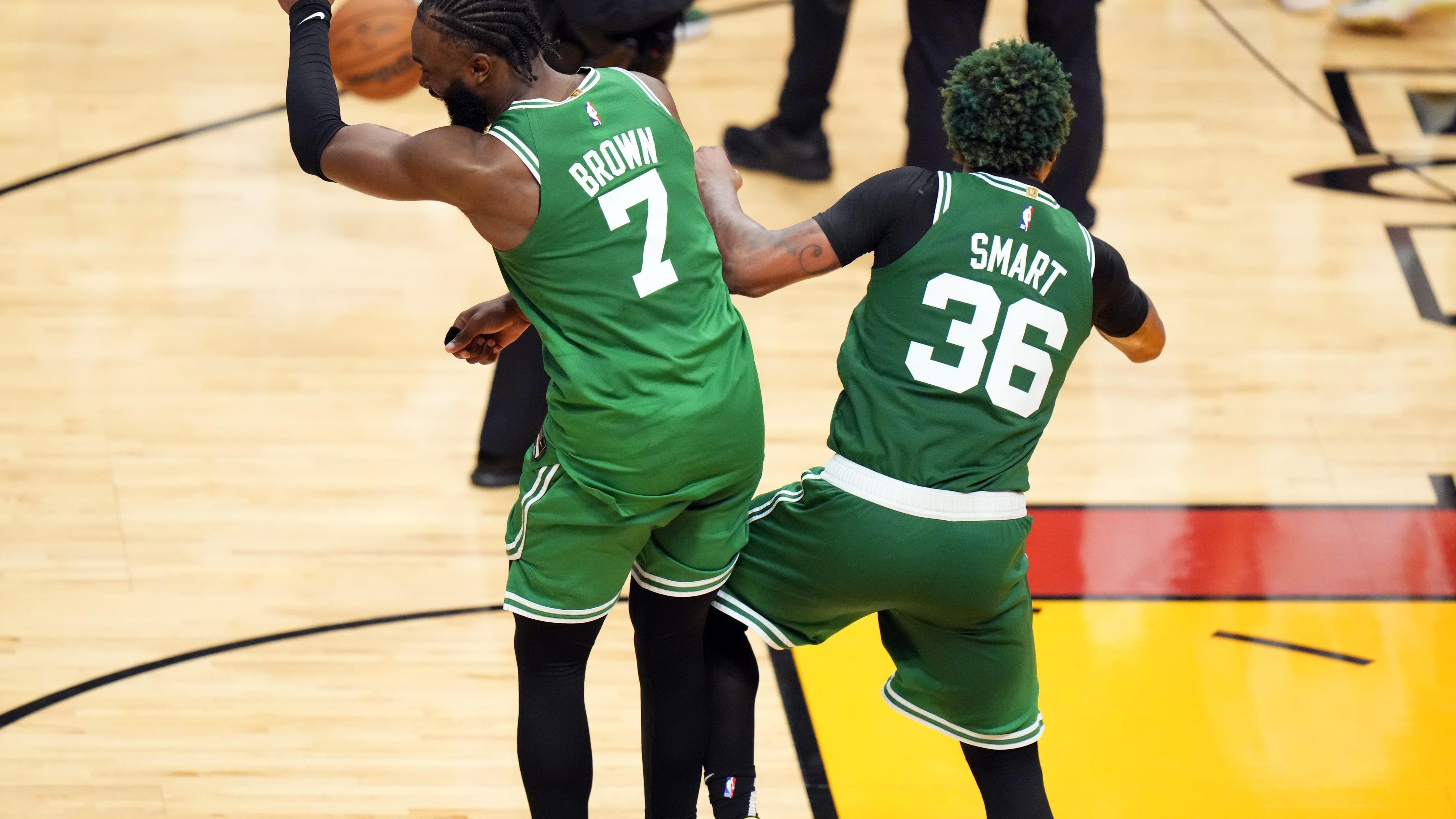 Jaylen Brown and Jayson Tatum discuss relationship with Marcus Smart ahead of Celtics vs. Grizzlies