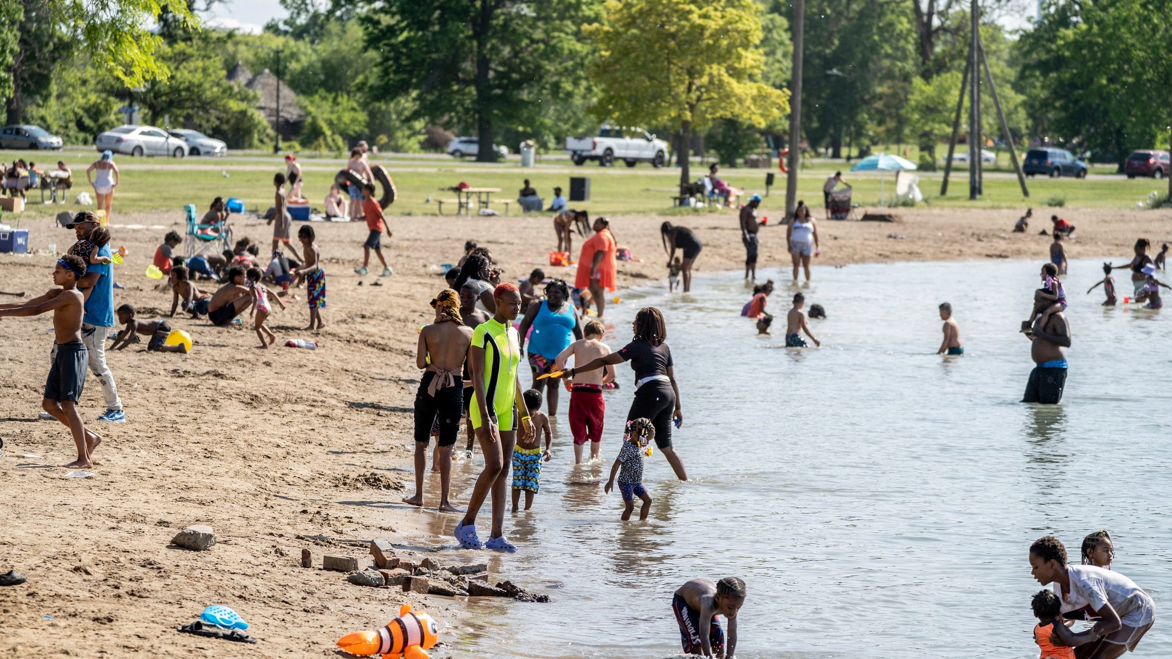 Belle Isle's beaches were closed for two days because of E. coli, and experts are scratching their heads over how that happened