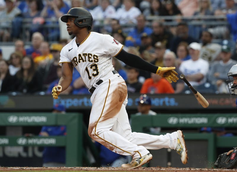 Ke'Bryan Hayes swing follow through