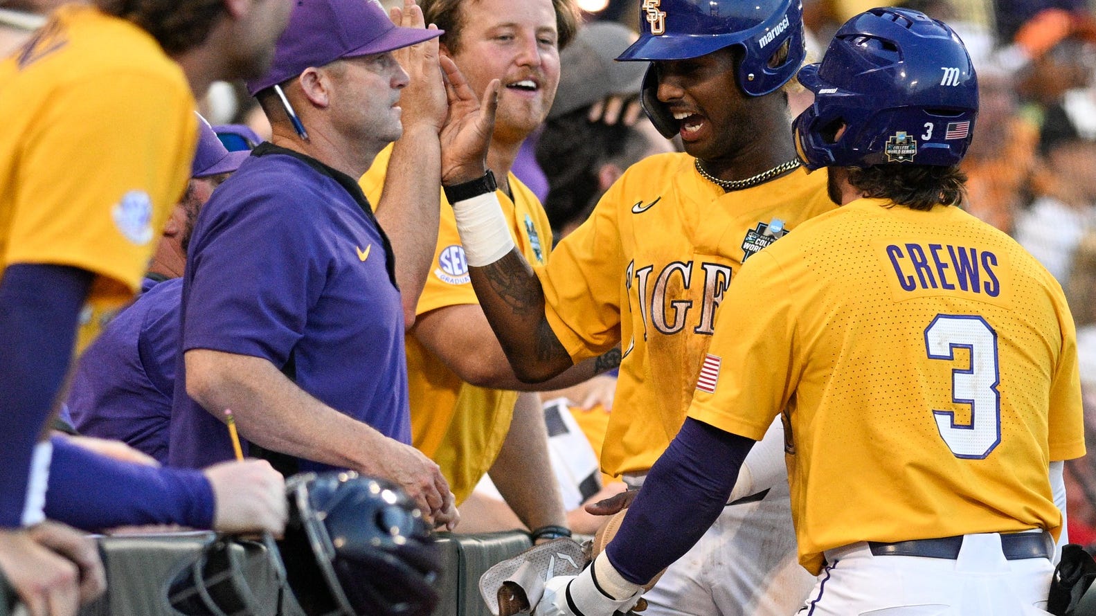 Paul Skenes proves the field mics at CWS might be turned up a bit too high