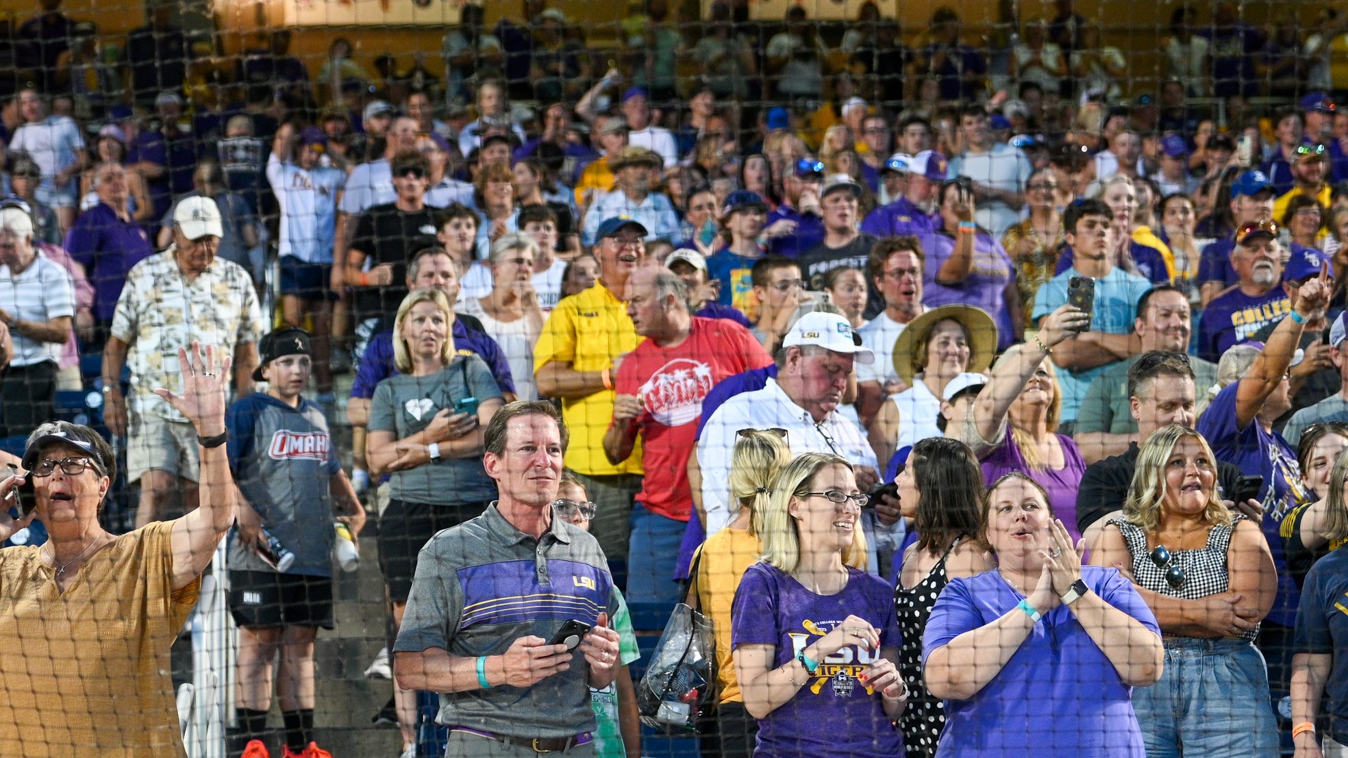 Look: LSU baseball fans have officially taken over Omaha before CWS title series
