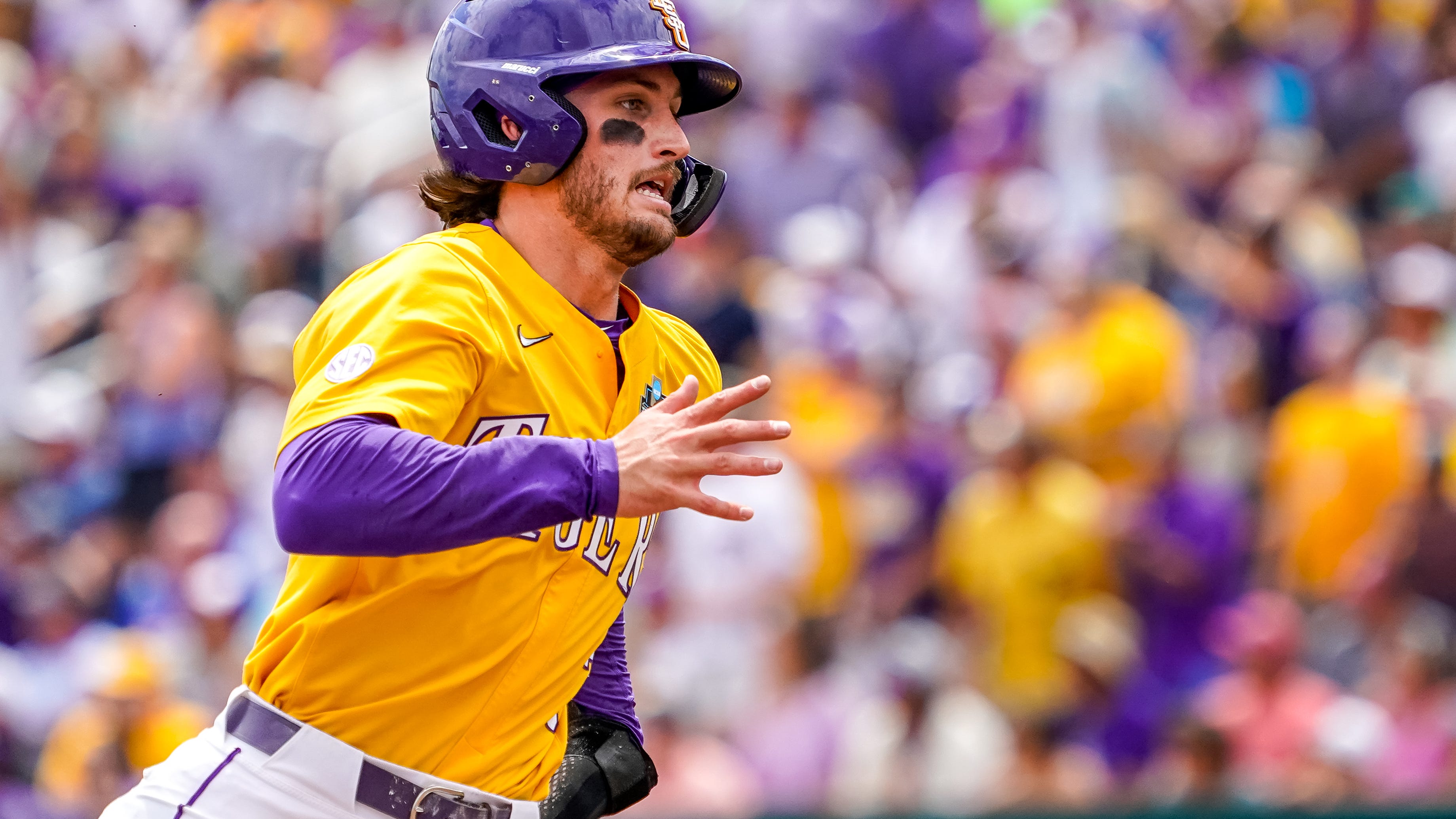 Louisiana sportscaster Jacques Doucet tells BMitch & Scott that Dylan Crews 'might be the best player in LSU history'